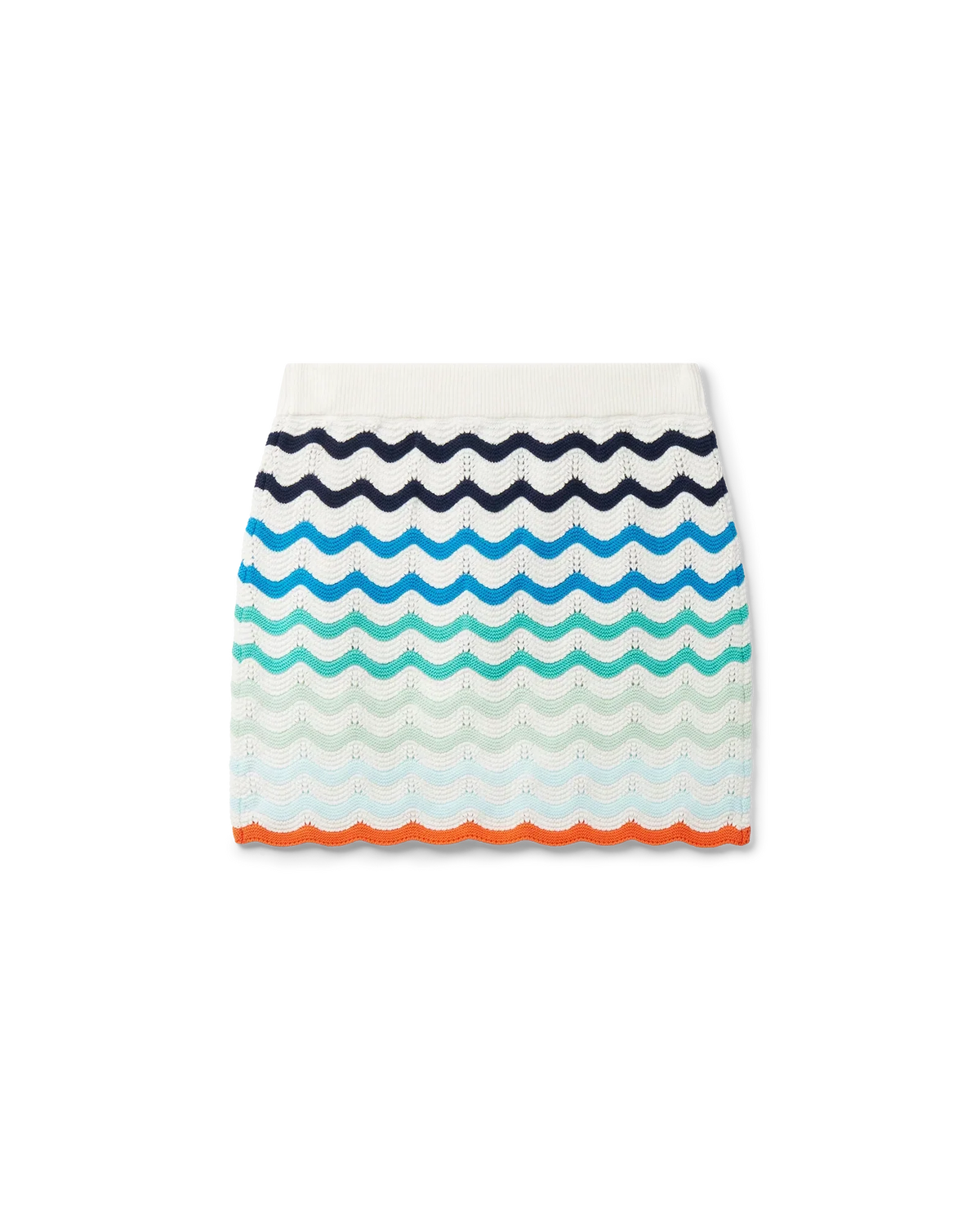 Gradient Wave Crochet Skirt | Casablanca Paris | Image 2
