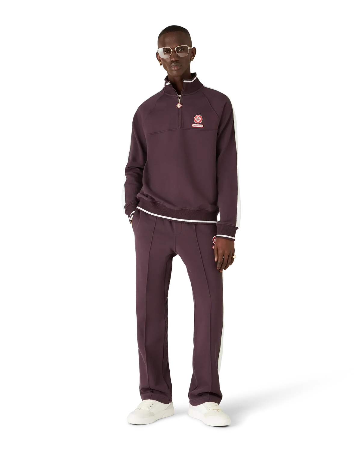 Quarter Zip Laurel Sweatshirt | Casablanca Paris | Image 5