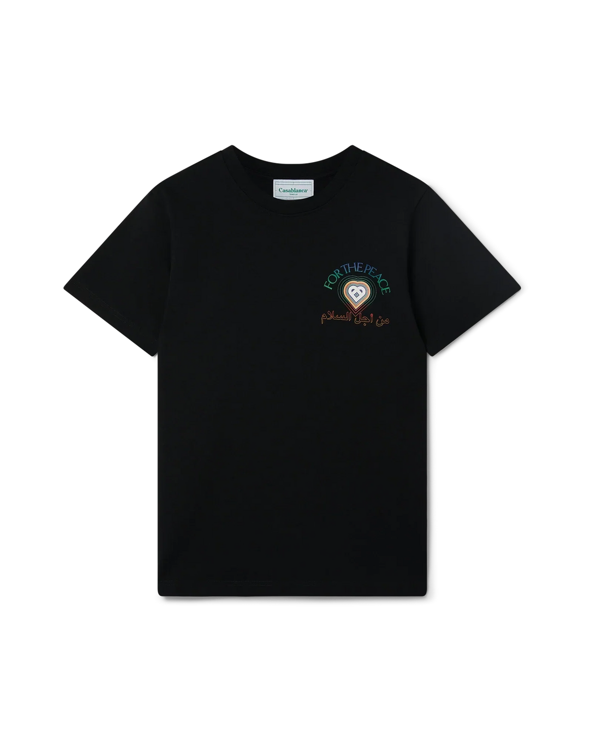 For The Peace Short Sleeve T-Shirt | Casablanca Paris | Image 2