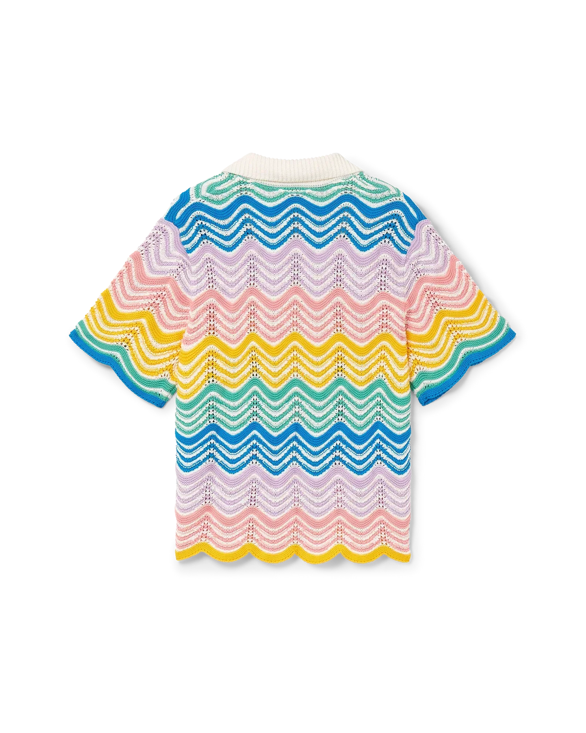Gradient Wave Knit Shirt | Casablanca Paris | Image 6