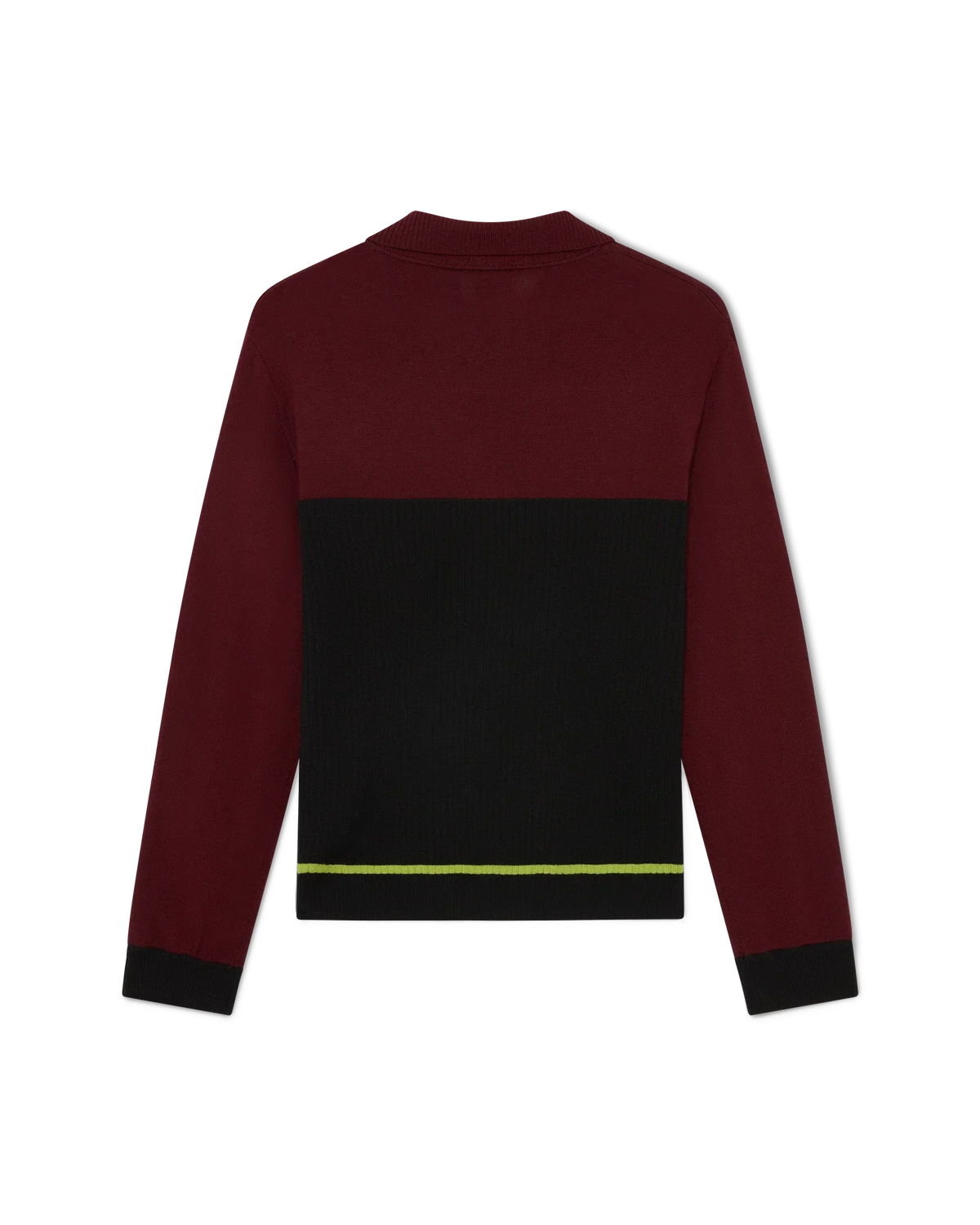 Striped Oversized Long Sleeve Polo Shirt | Casablanca Paris | Image 6