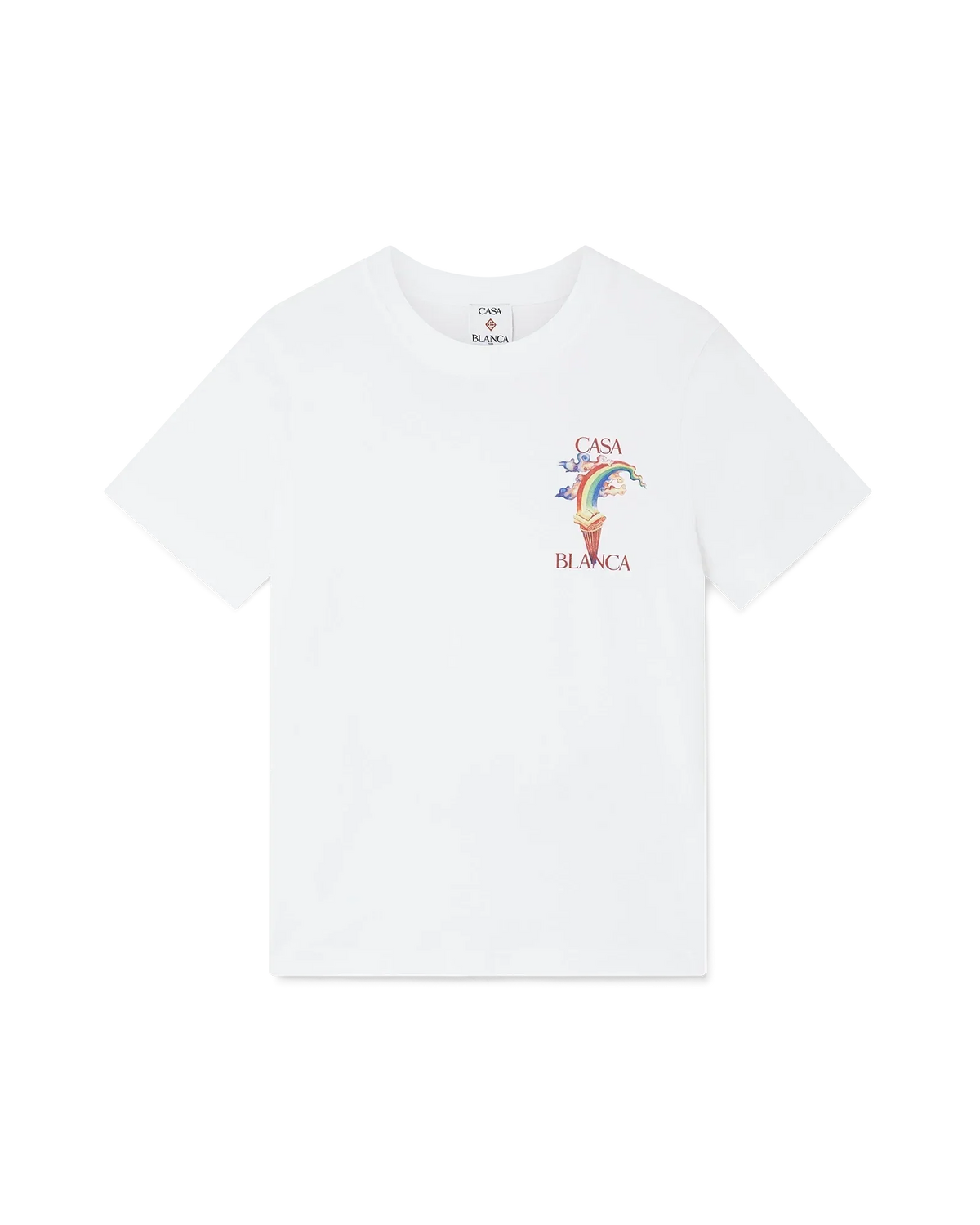 Nature's Teacher Short Sleeve T-Shirt | Casablanca Paris | Image 1