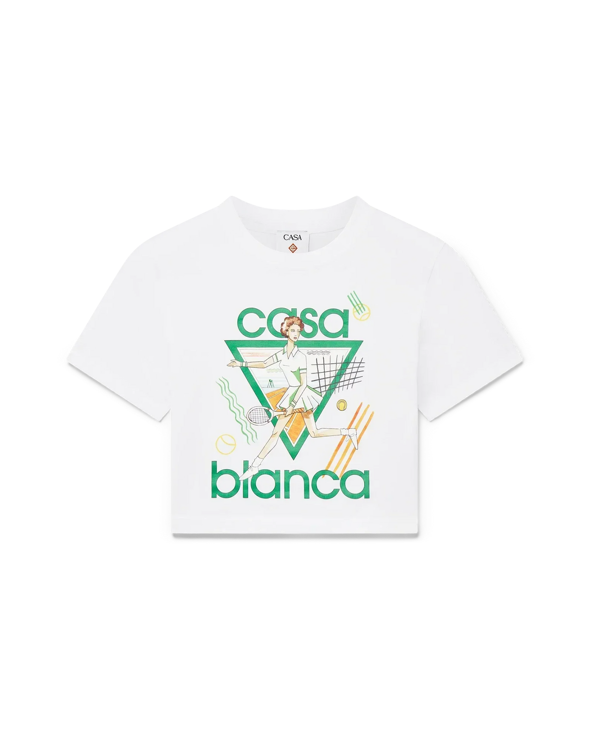 Tennis Girl Baby T-Shirt | Casablanca Paris | Image 1