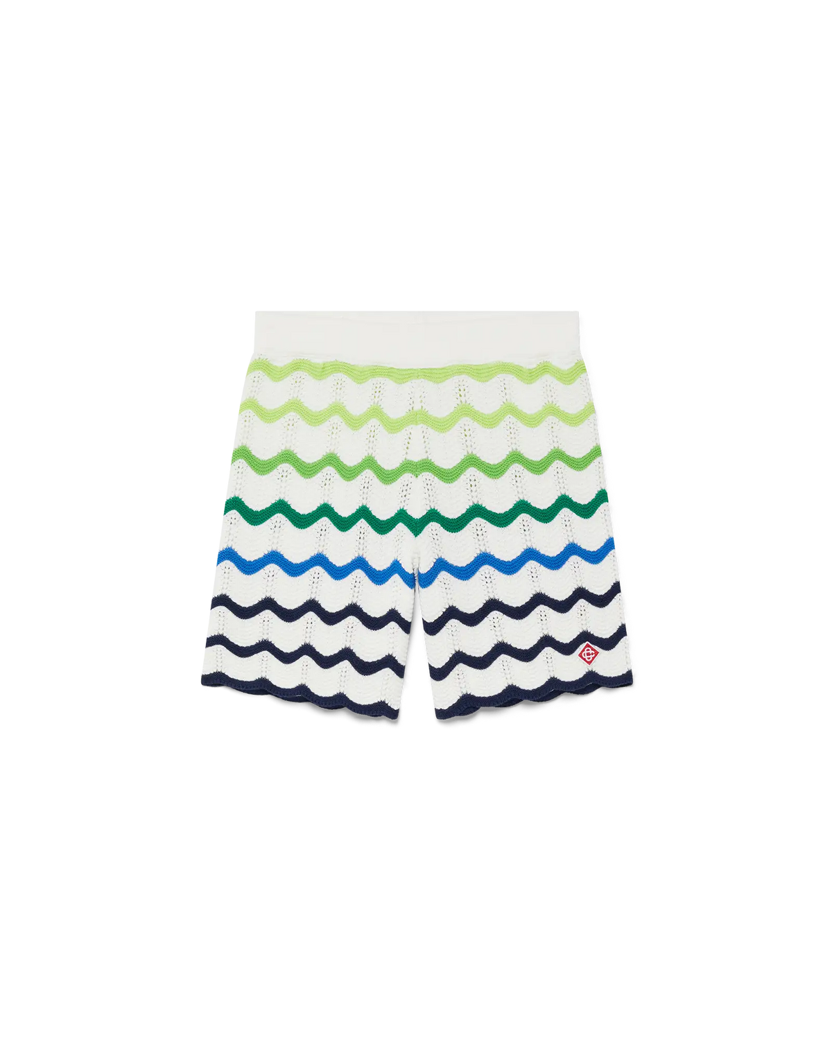Children's Gradient Wave Knit Shorts | Casablanca Paris | Image 1