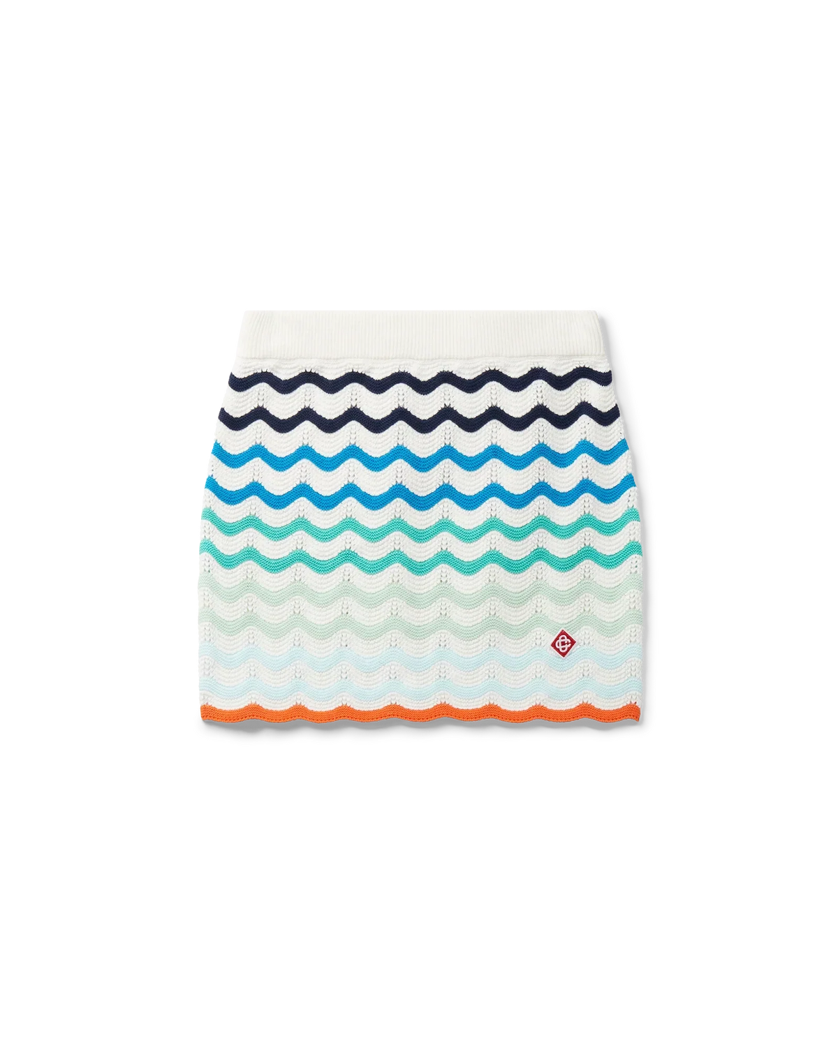 Gradient Wave Crochet Skirt | Casablanca Paris | Image 1