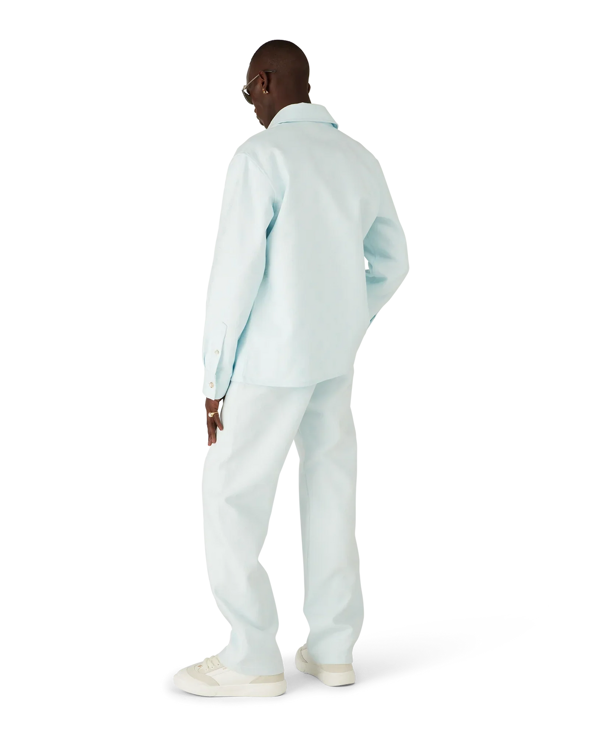 Cotton Monogram Long Sleeve Shirt | Casablanca Paris | Image 3