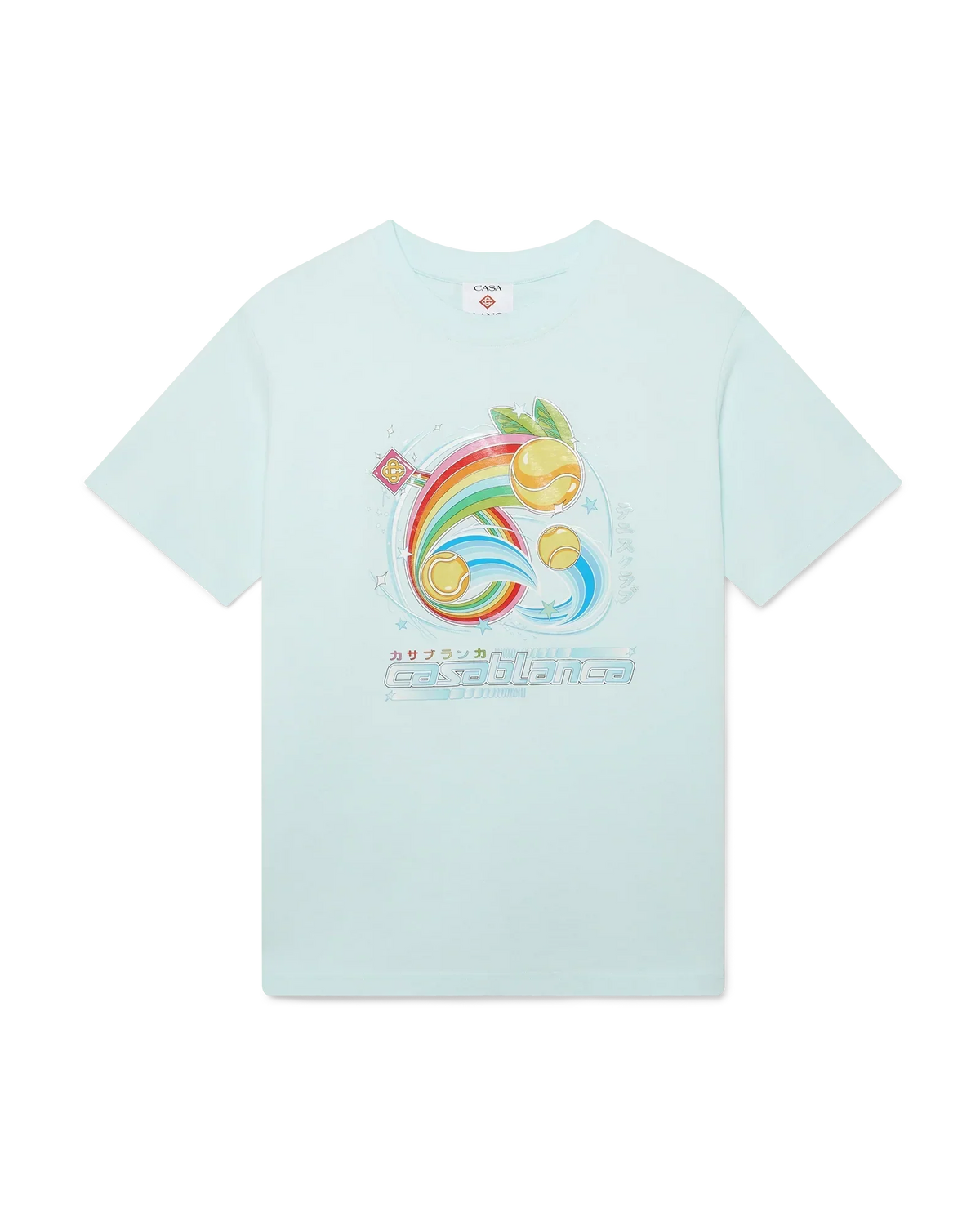 Manga Tennis Ball Short Sleeve T-Shirt | Casablanca Paris | Image 1