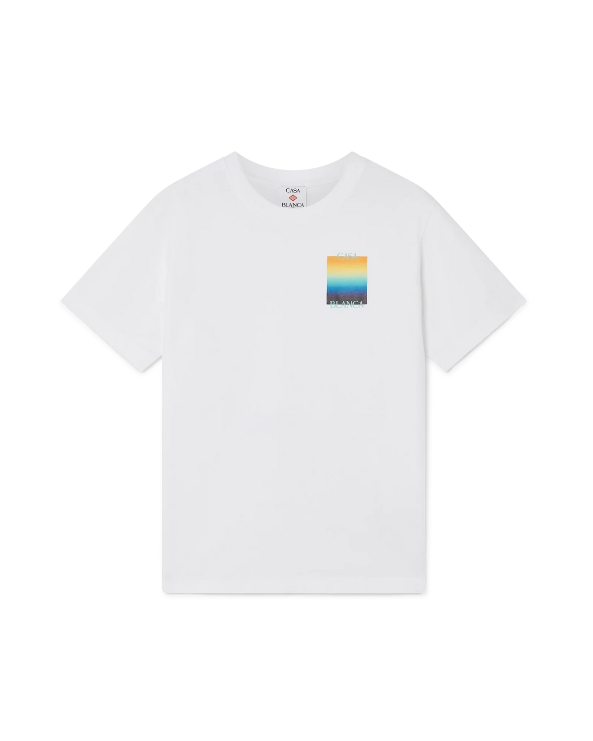 Gradient Square Short Sleeve T-Shirt | Casablanca Paris | Image 6