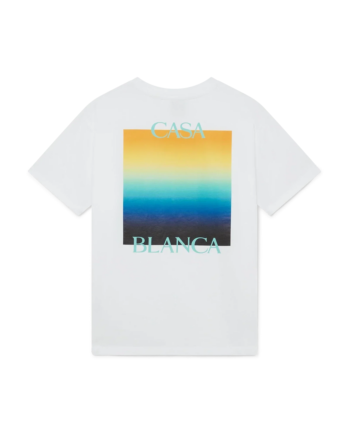 Gradient Square Short Sleeve T-Shirt | Casablanca Paris | Image 1