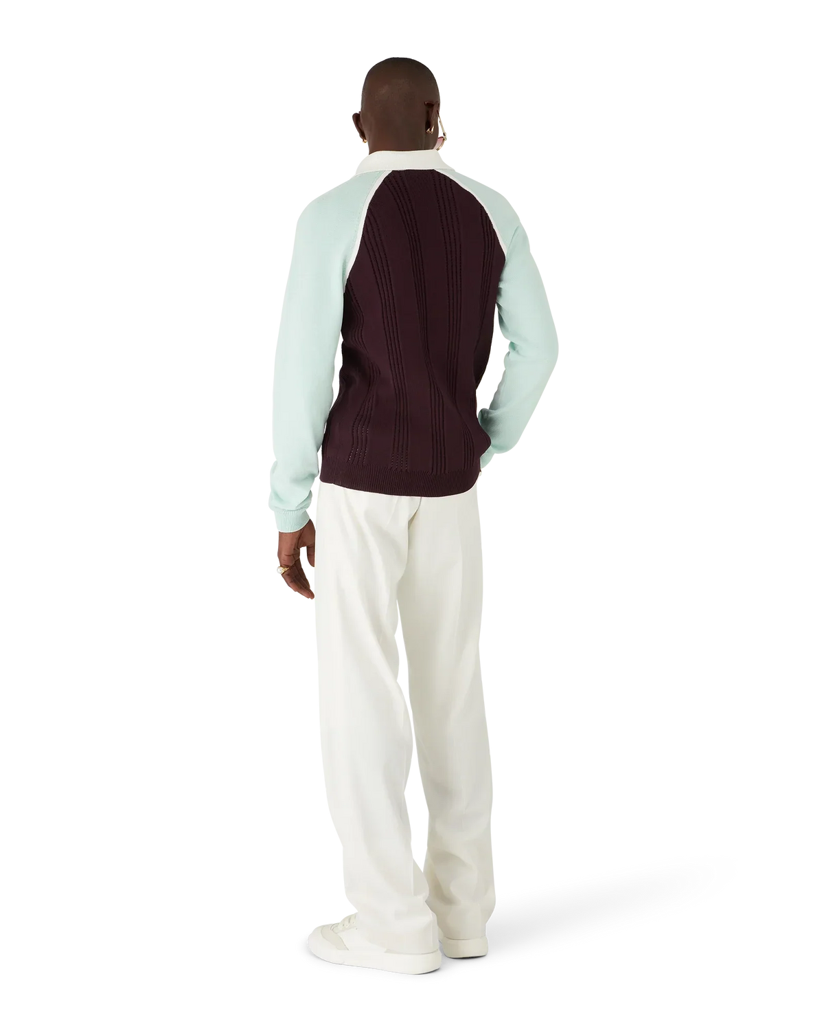 Tennis Long Sleeve Polo | Casablanca Paris | Image 3