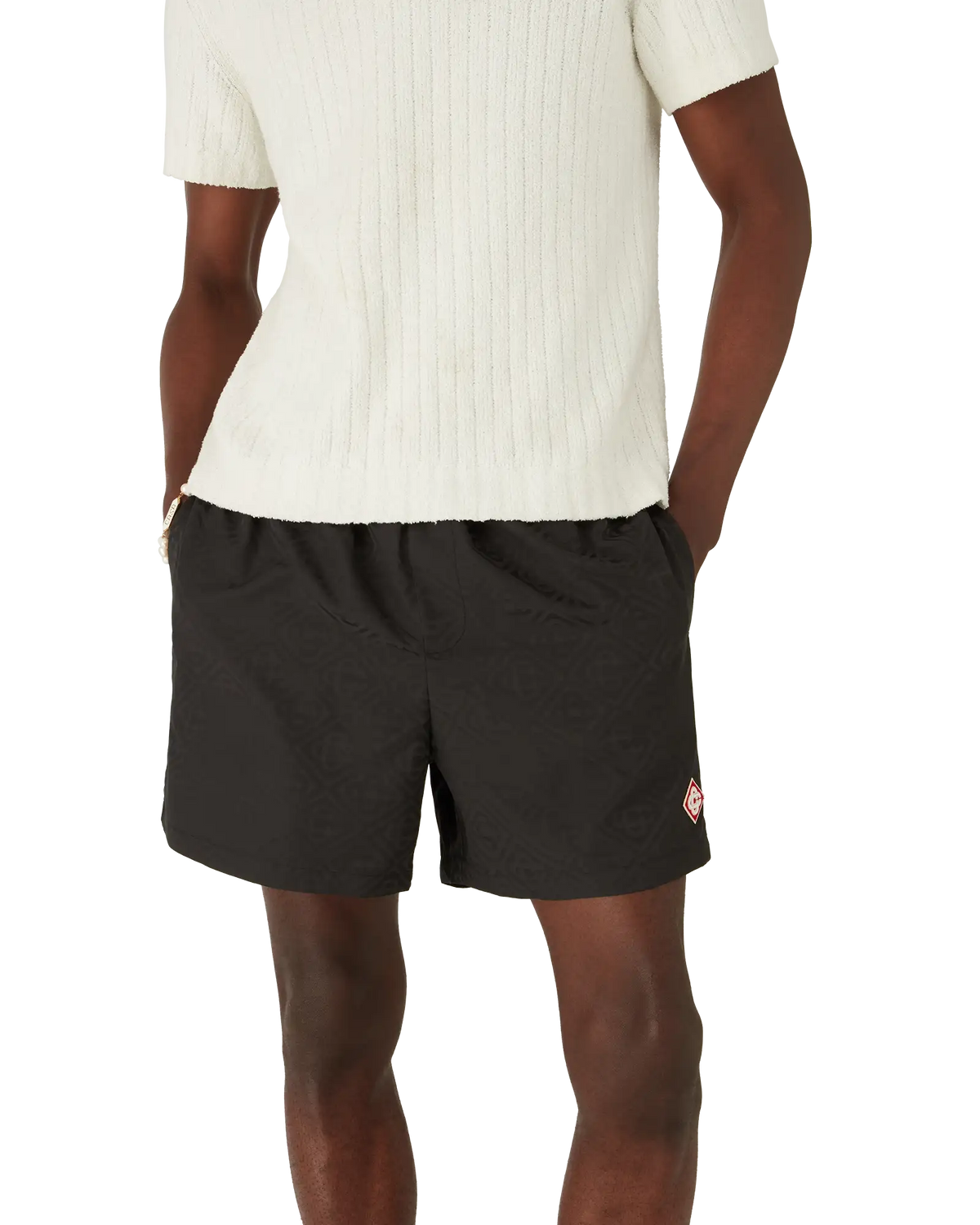 Monogram Jacquard Swim Shorts | Casablanca Paris | Image 4
