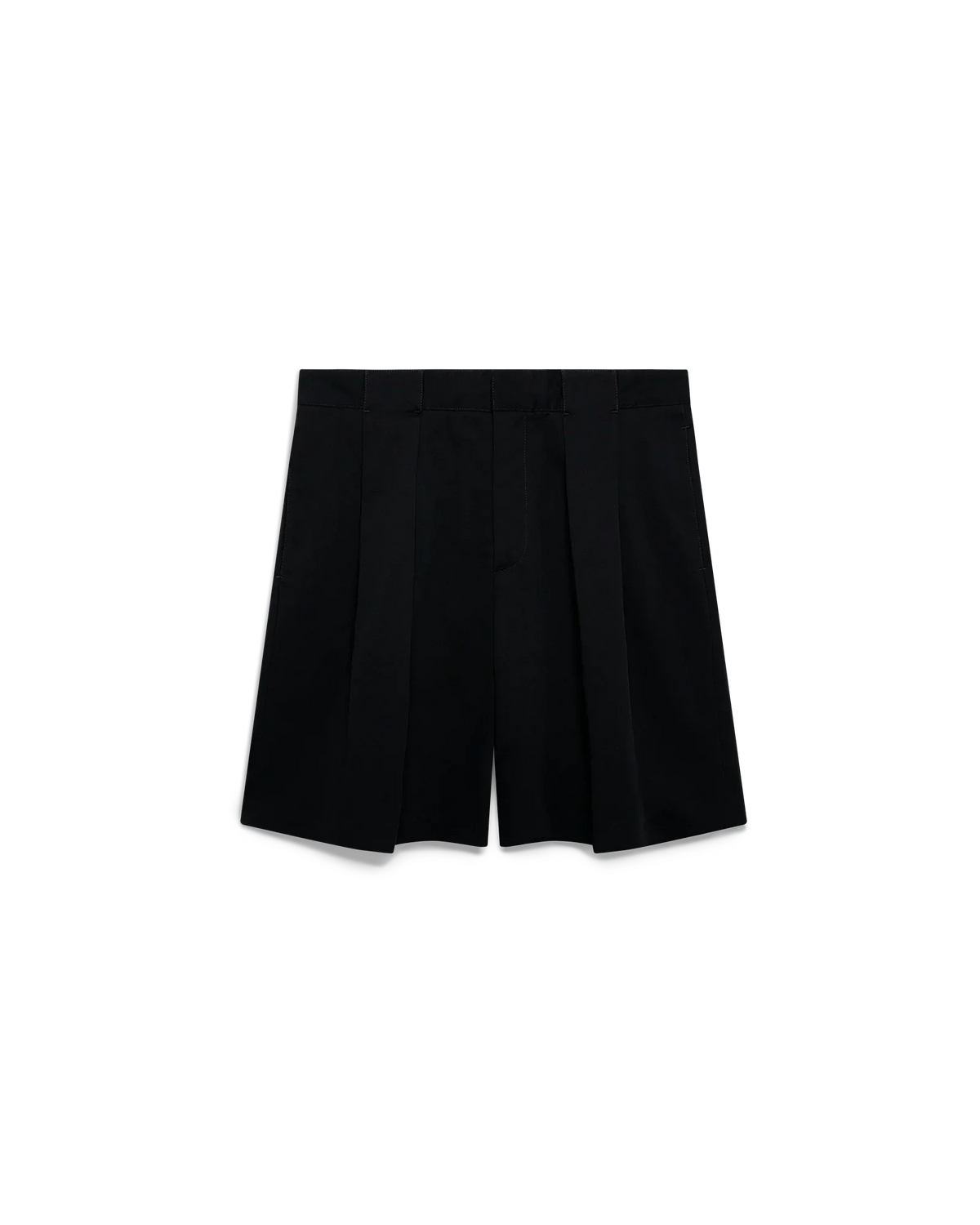 Cotton Tailored Belt Loop Shorts | Casablanca Paris | Image 1