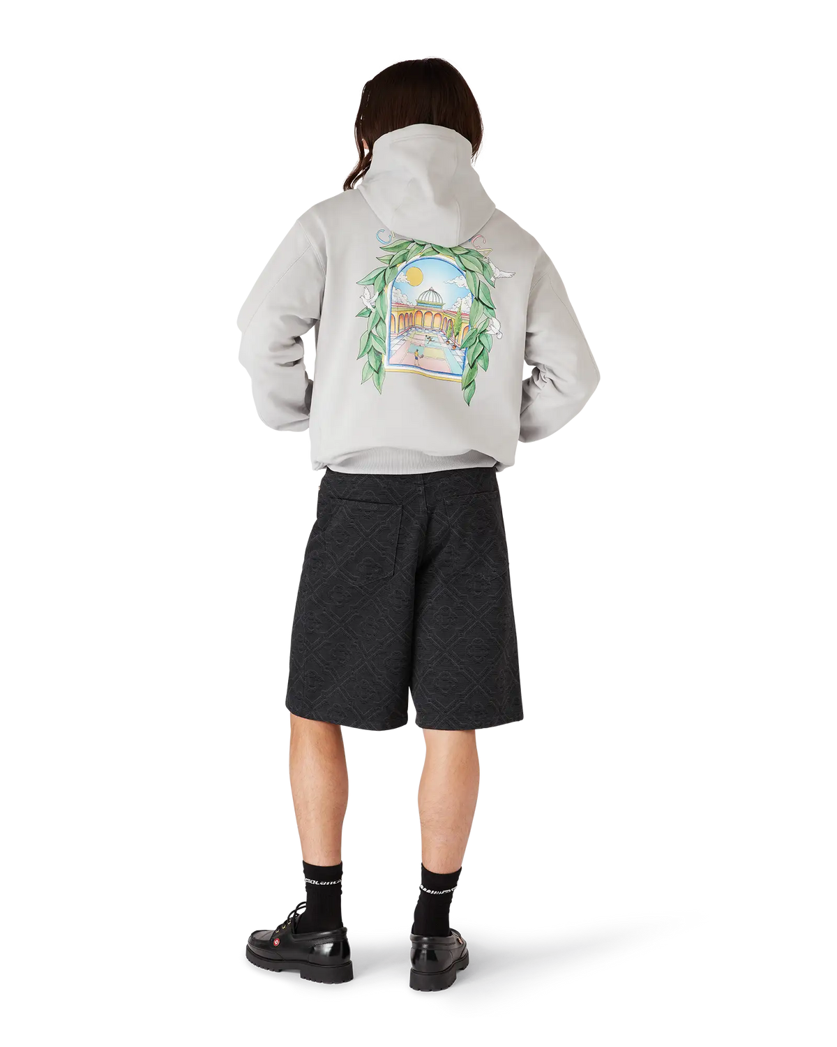 L'Arche Hooded Sweatshirt | Casablanca Paris | Image 3
