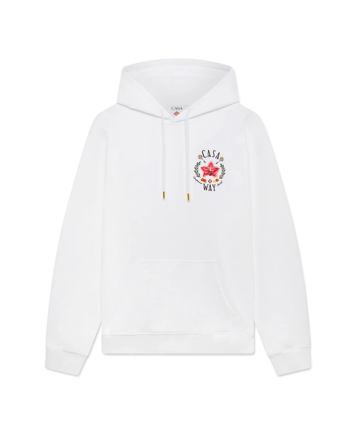 Casa Way Orchid Hooded Sweatshirt | Casablanca Paris | Image 1