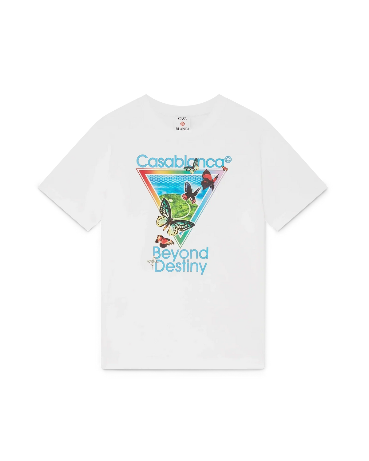 Tennis Club Beyond Destiny Short Sleeve T-Shirt | Casablanca Paris | Image 1