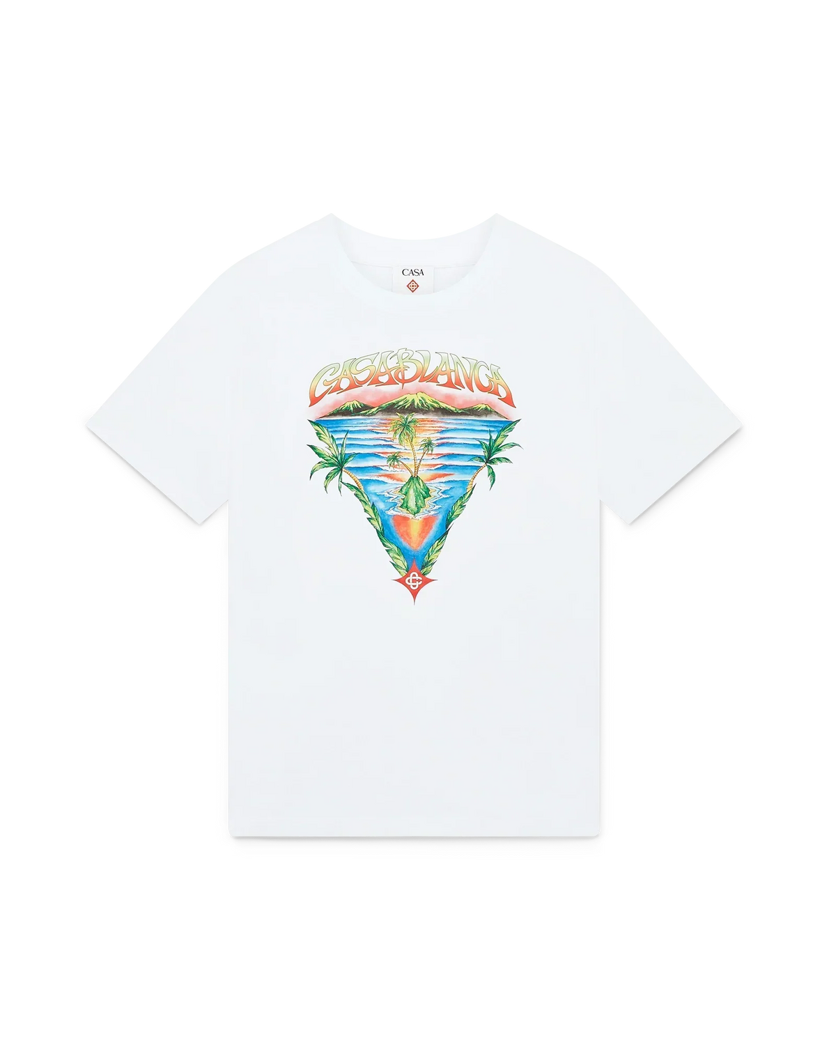 Innocence Triangle Short Sleeve T-Shirt | Casablanca Paris | Image 1