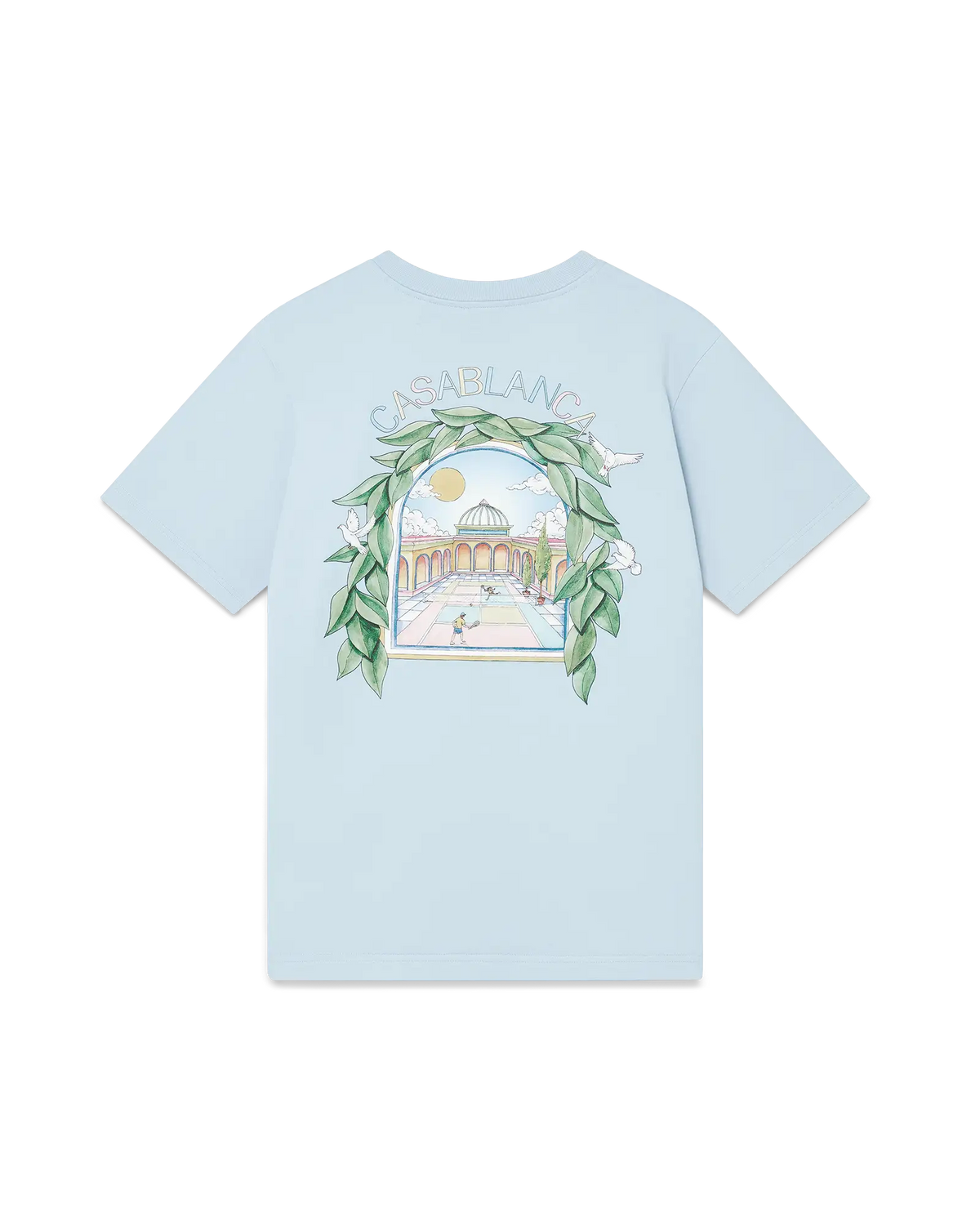 L'Arche De Tennis Short Sleeve T-Shirt | Casablanca Paris | Image 1