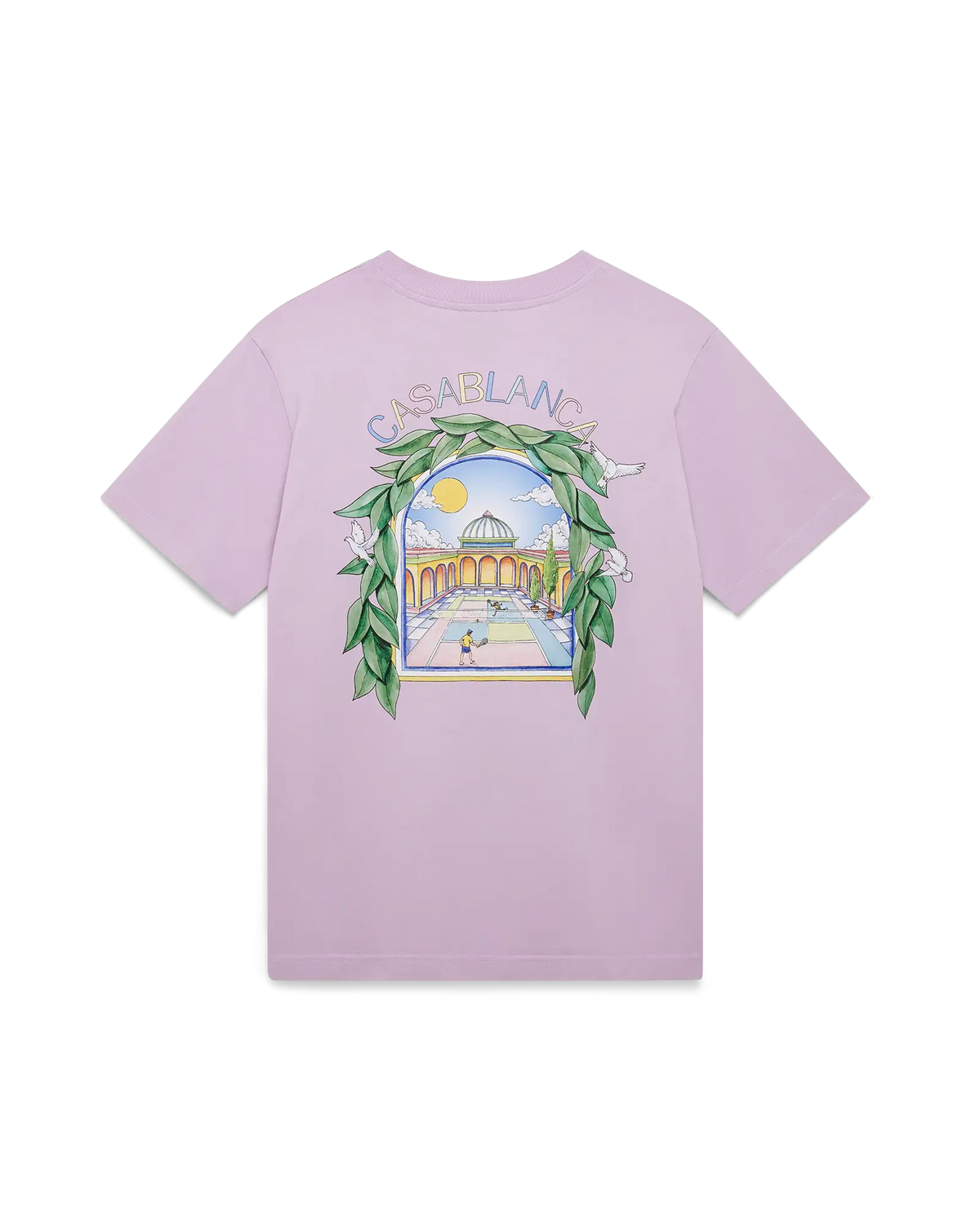 L'Arche De Tennis Short Sleeve T-Shirt | Casablanca Paris | Image 1