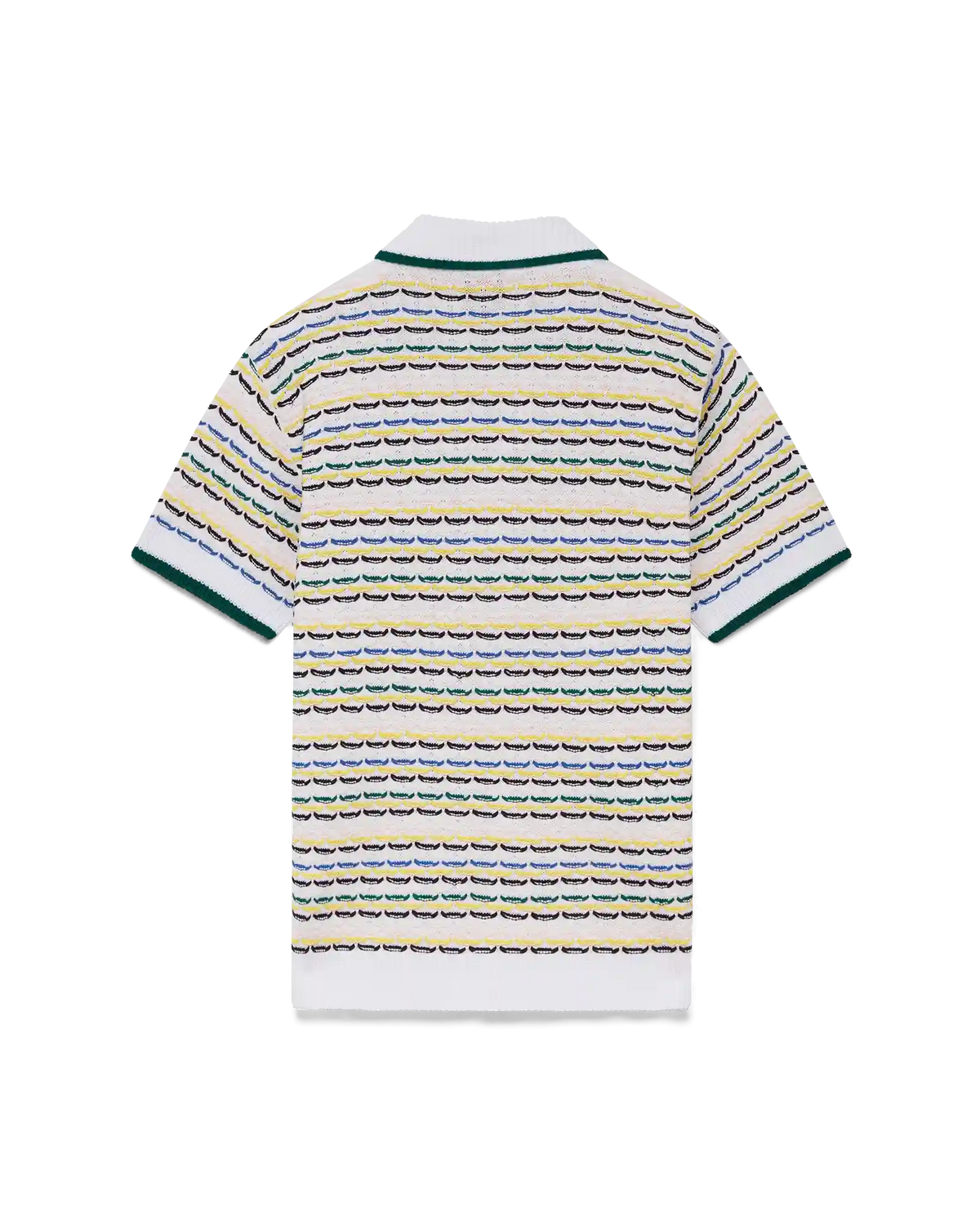 Tuck Stitch Short Sleeve Shirt | Casablanca Paris | Image 5