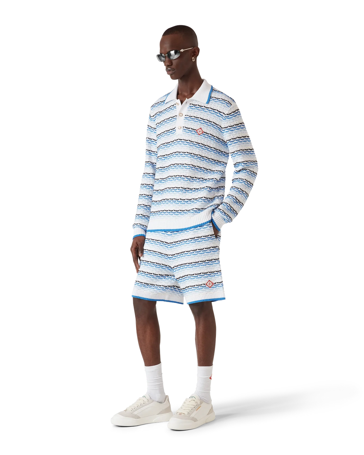 Tuck Stitch Shorts | Casablanca Paris | Image 2