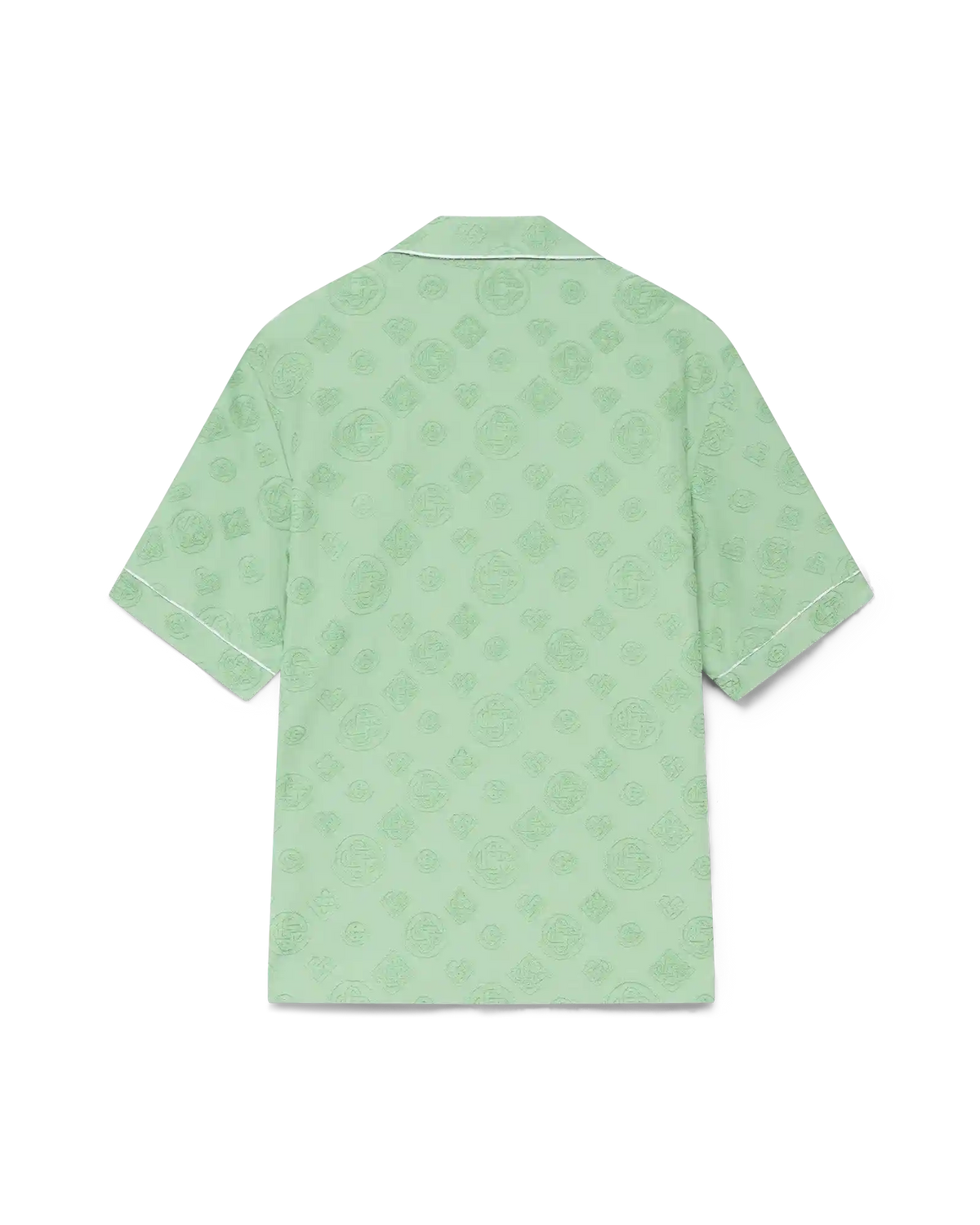 Towelling Monogram Short Sleeve Shirt | Casablanca Paris | Image 6