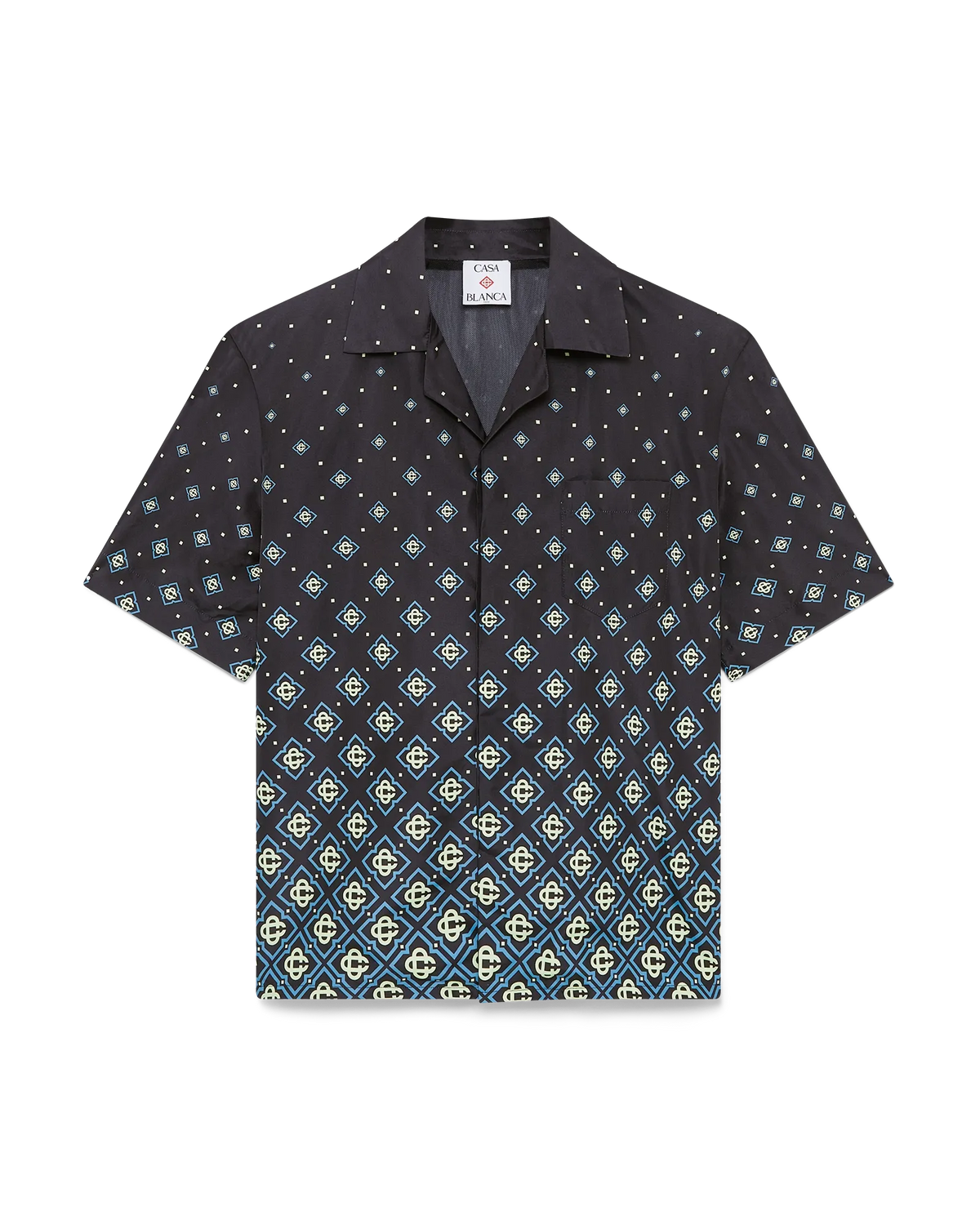 Degrade Monogram Short Sleeve Swimwear | Casablanca Paris | Image 1