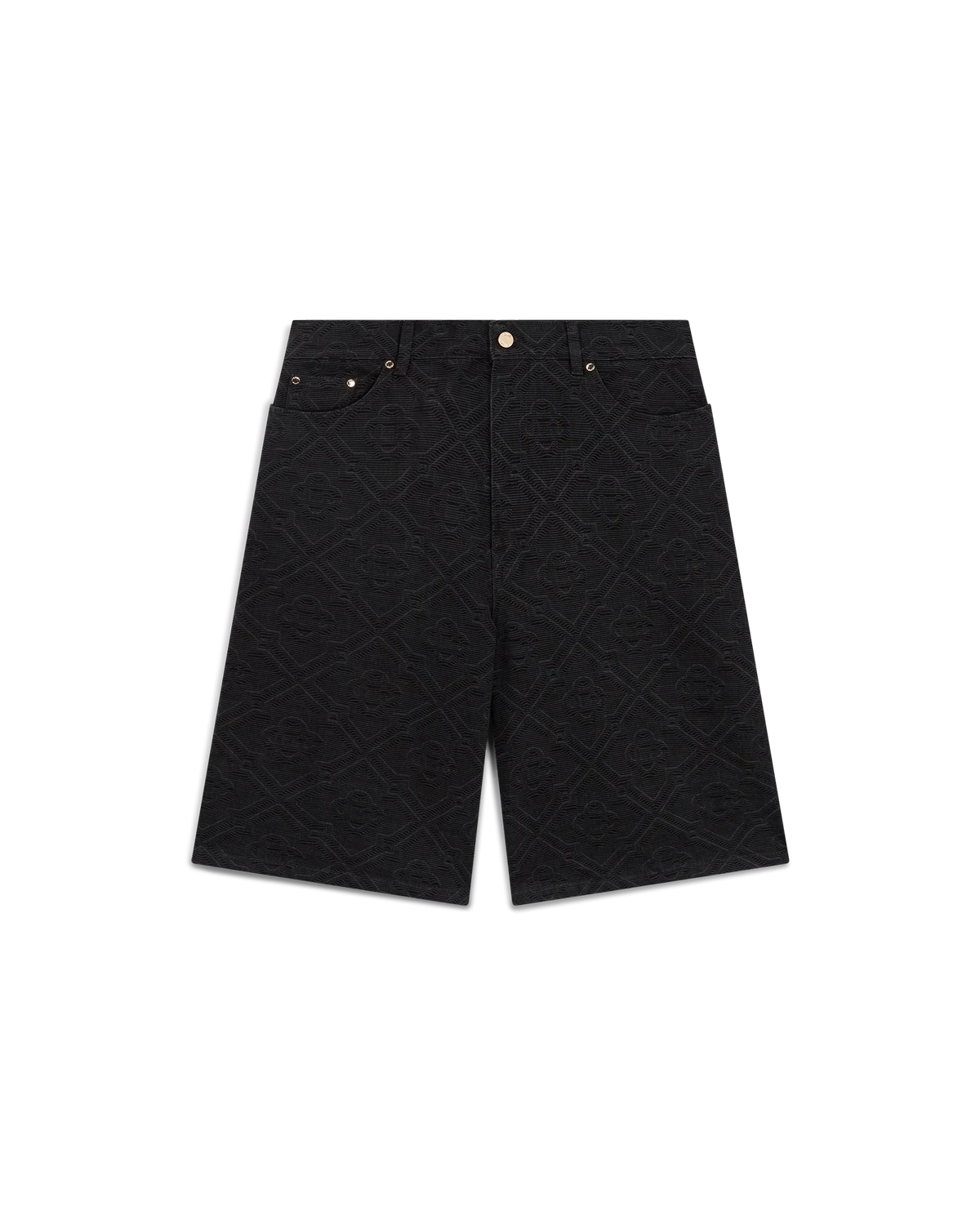 Laser Monogram Denim Shorts | Casablanca Paris | Image 1