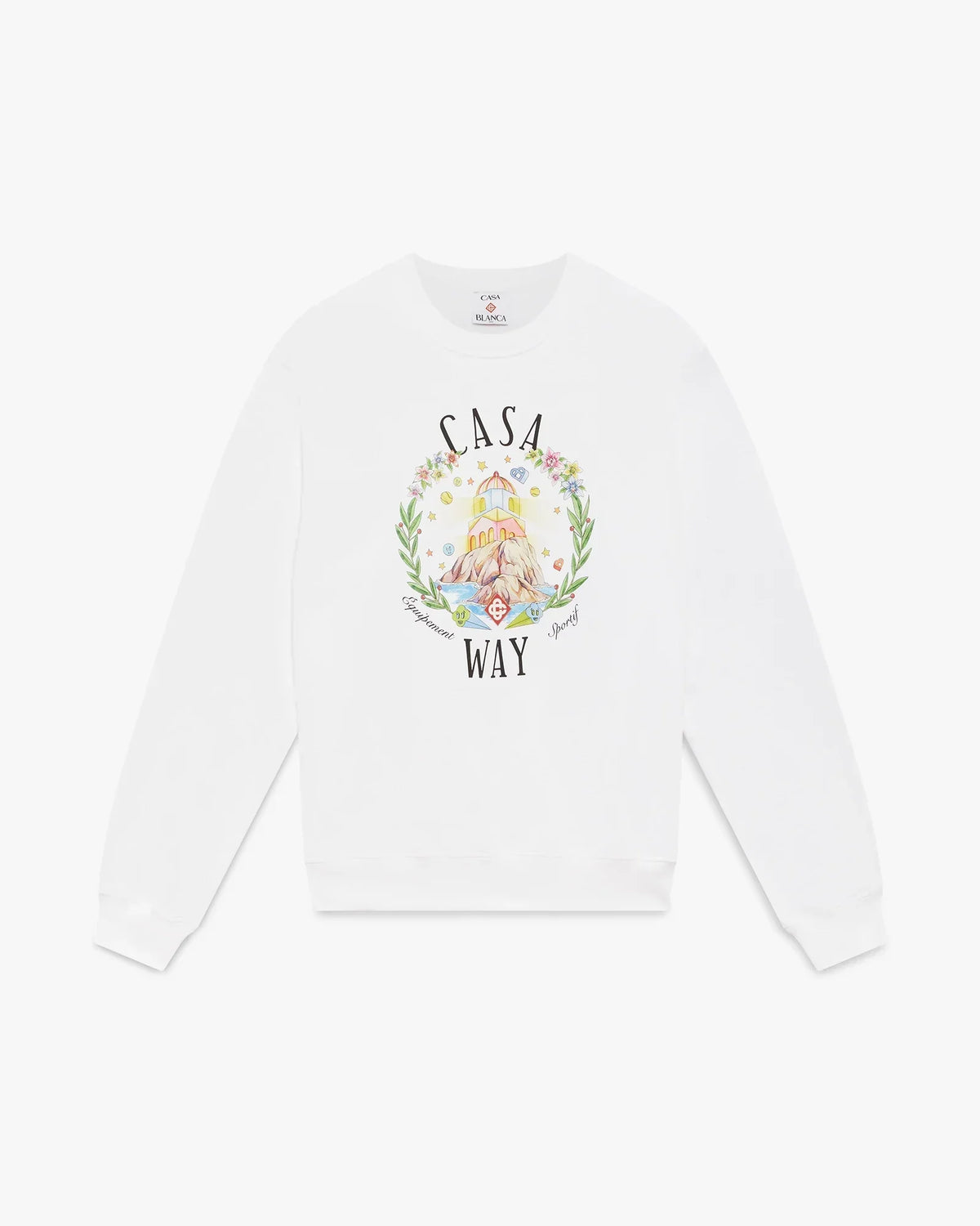 Casa Way Crew Neck Sweatshirt | Casablanca Paris | Image 1