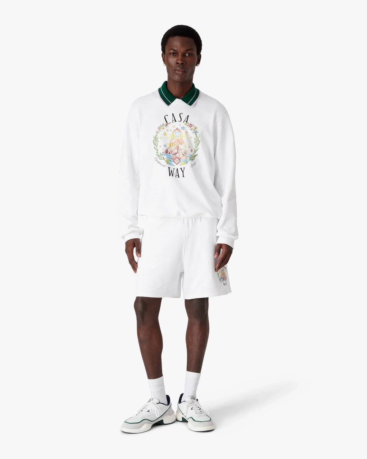 Casa Way Crew Neck Sweatshirt | Casablanca Paris | Image 2