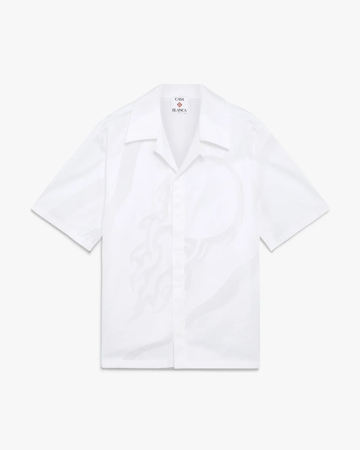 The Art Of The Serve Fil Coupe Short Sleeve Shirt | Casablanca Paris | Image 1