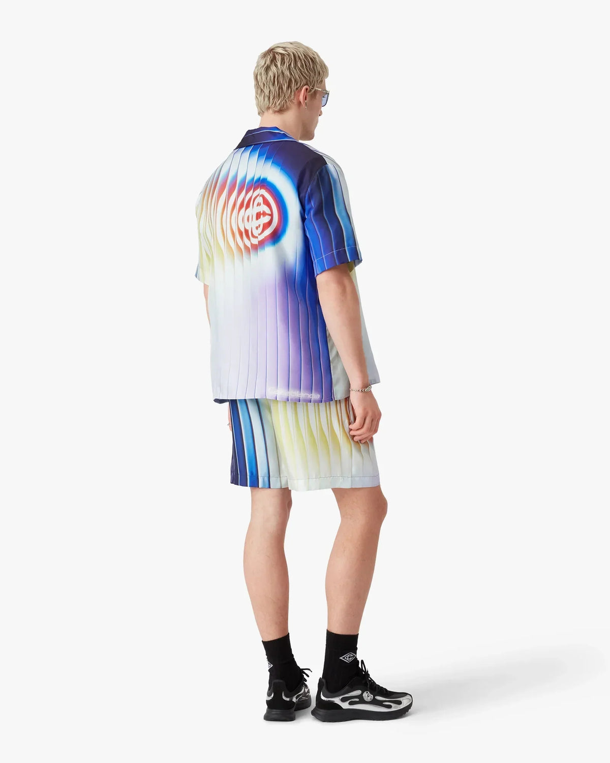 Shockwave Silk Shorts | Casablanca Paris | Image 3