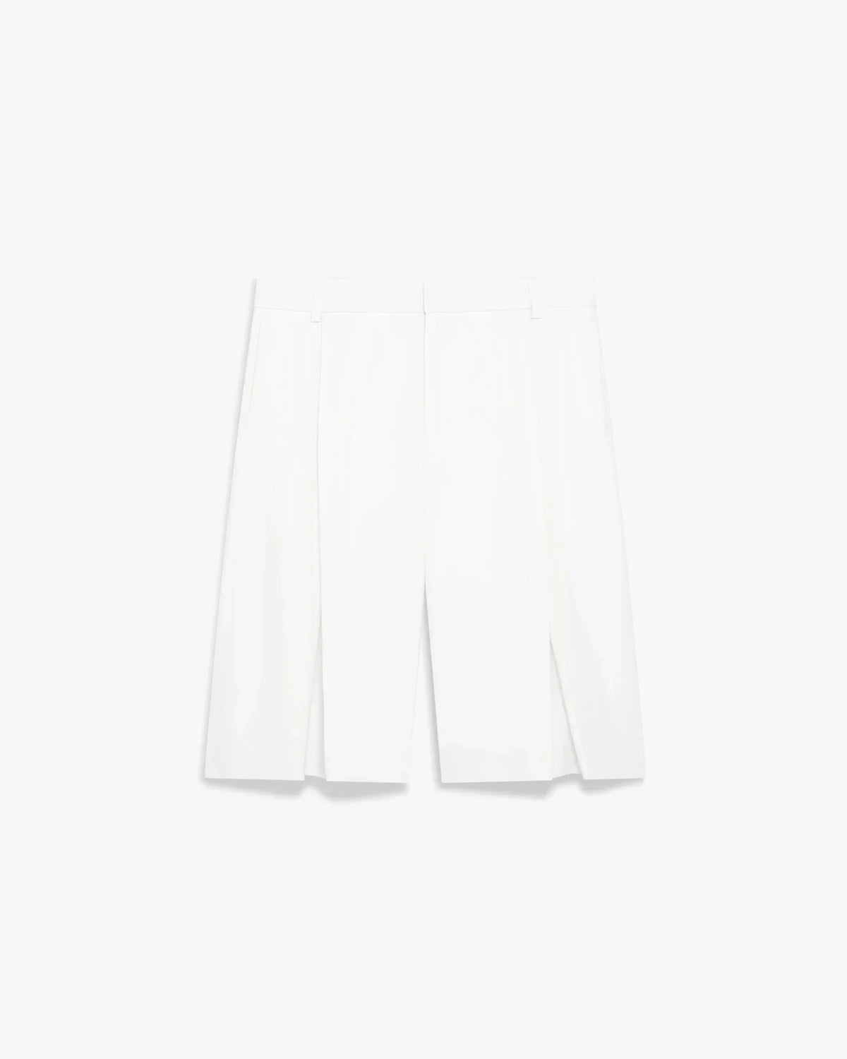 White Pleated Baggy Shorts | Casablanca Paris | Image 1