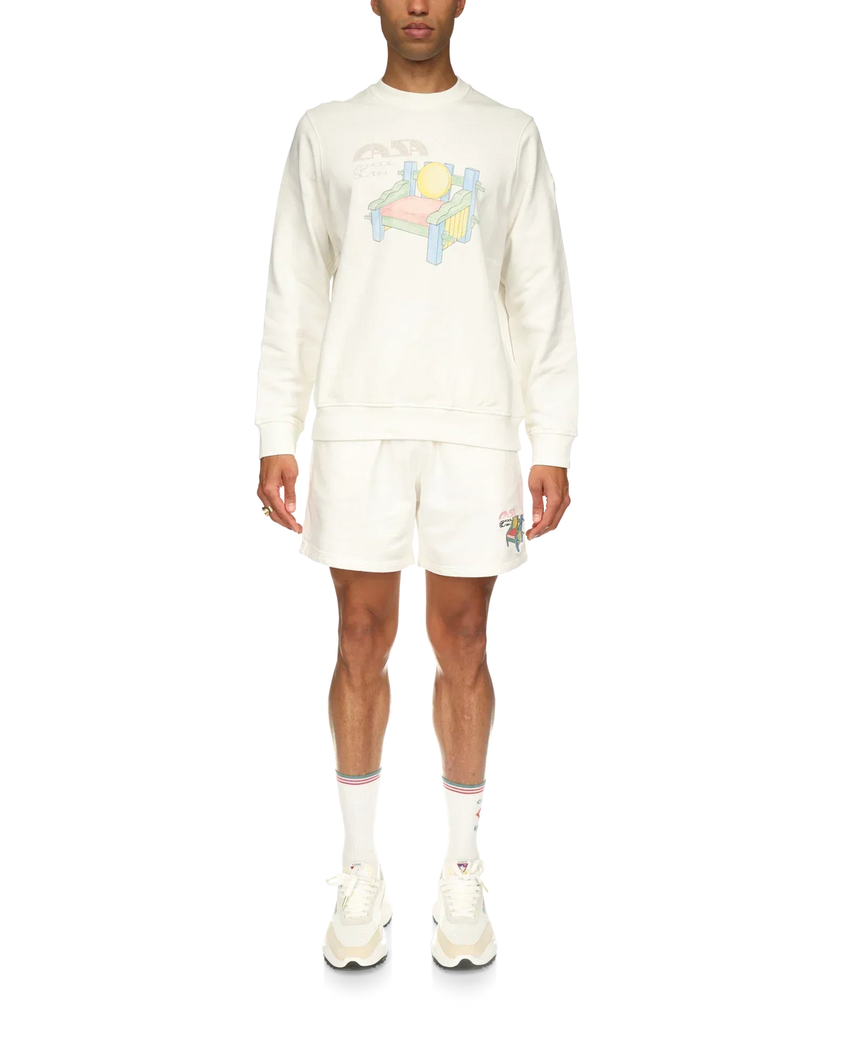 School Of Design Sweatshorts | Casablanca Paris | Image 2