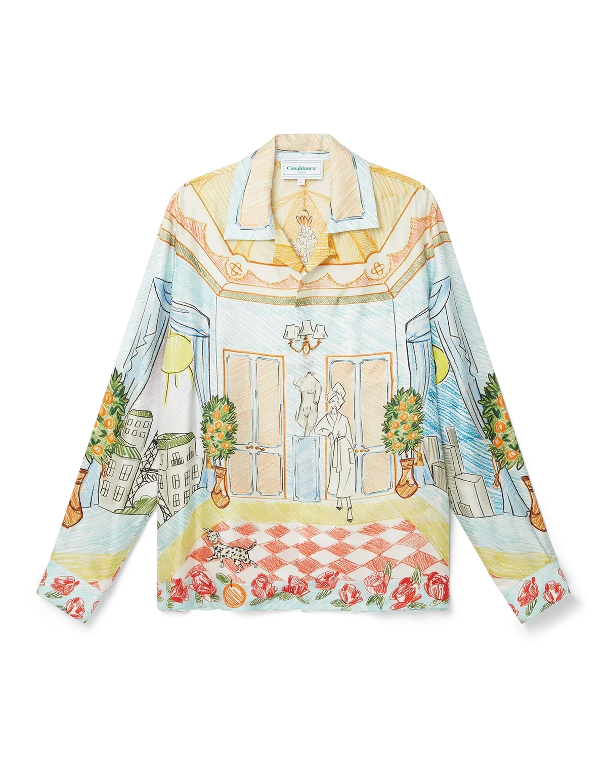L'Appartement De Reve Silk Shirt | Casablanca Paris | Image 1