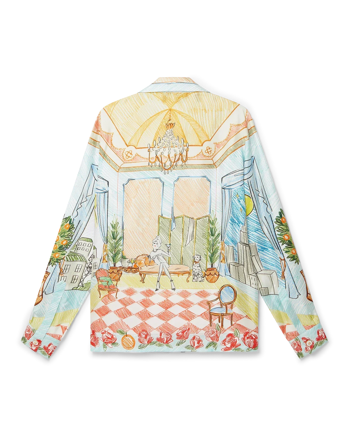L'Appartement De Reve Silk Shirt | Casablanca Paris | Image 4