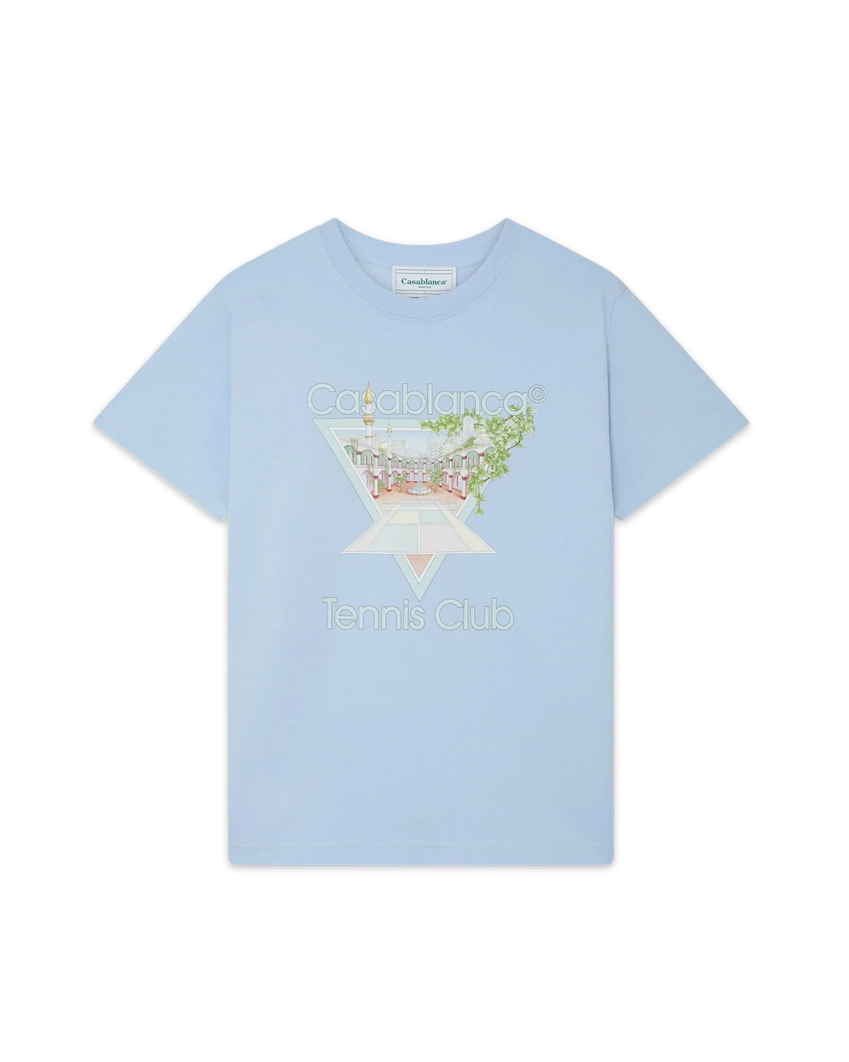 Tennis Club Icon Short Sleeve T-Shirt | Casablanca Paris | Image 1