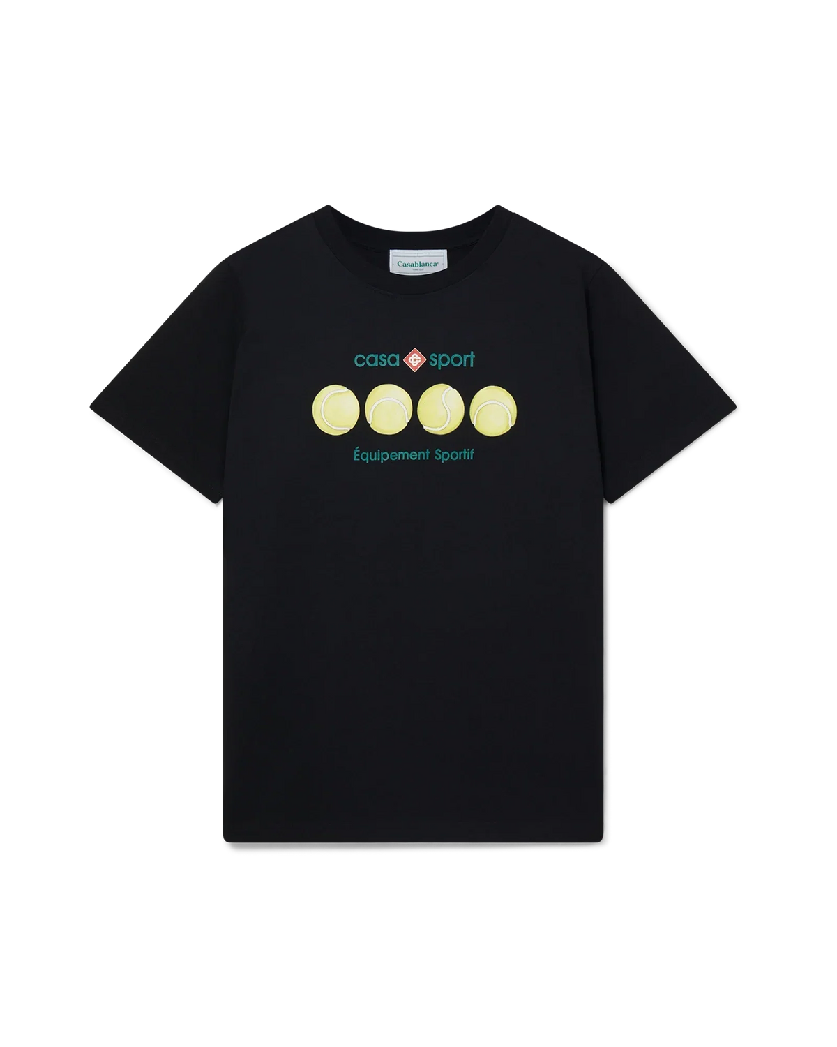 Casa Sport Tennis Balls T-Shirt | Casablanca Paris | Image 1