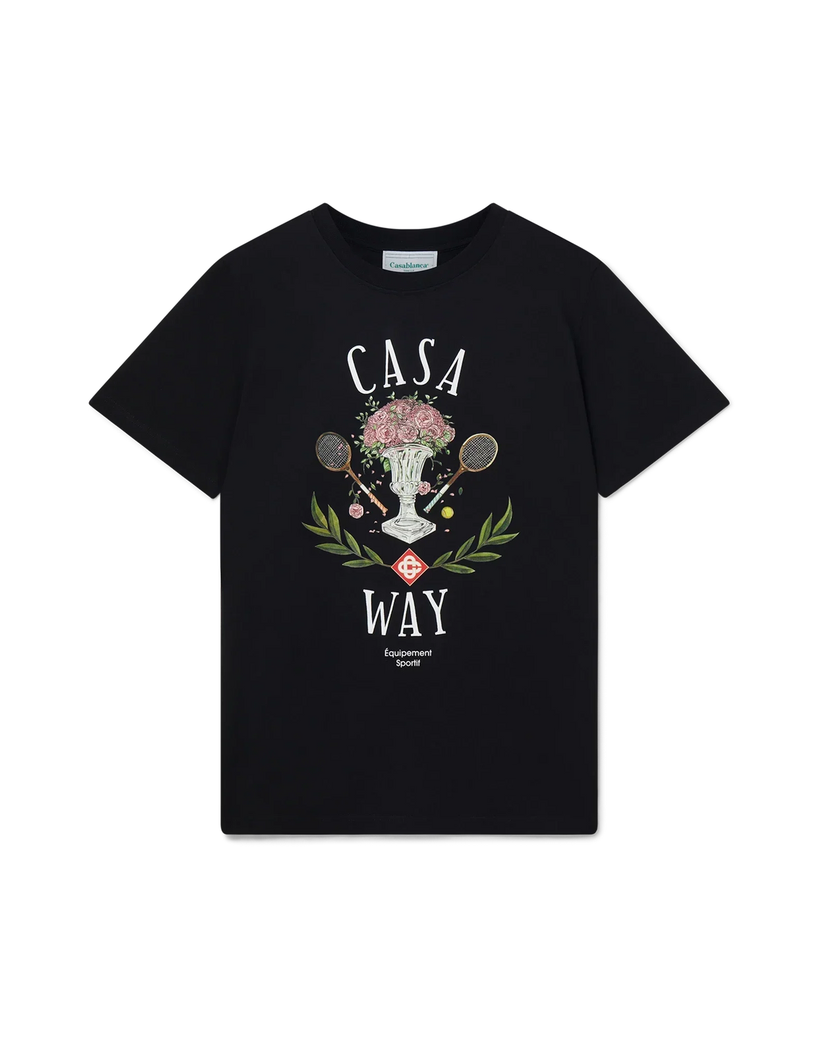 Casa Way Short Sleeve T-Shirt | Casablanca Paris | Image 1