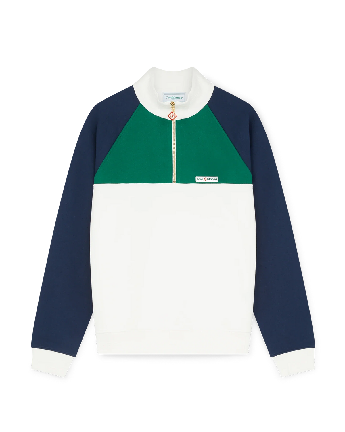 Quarter Zip Sweatshirt | Casablanca Paris | Image 1