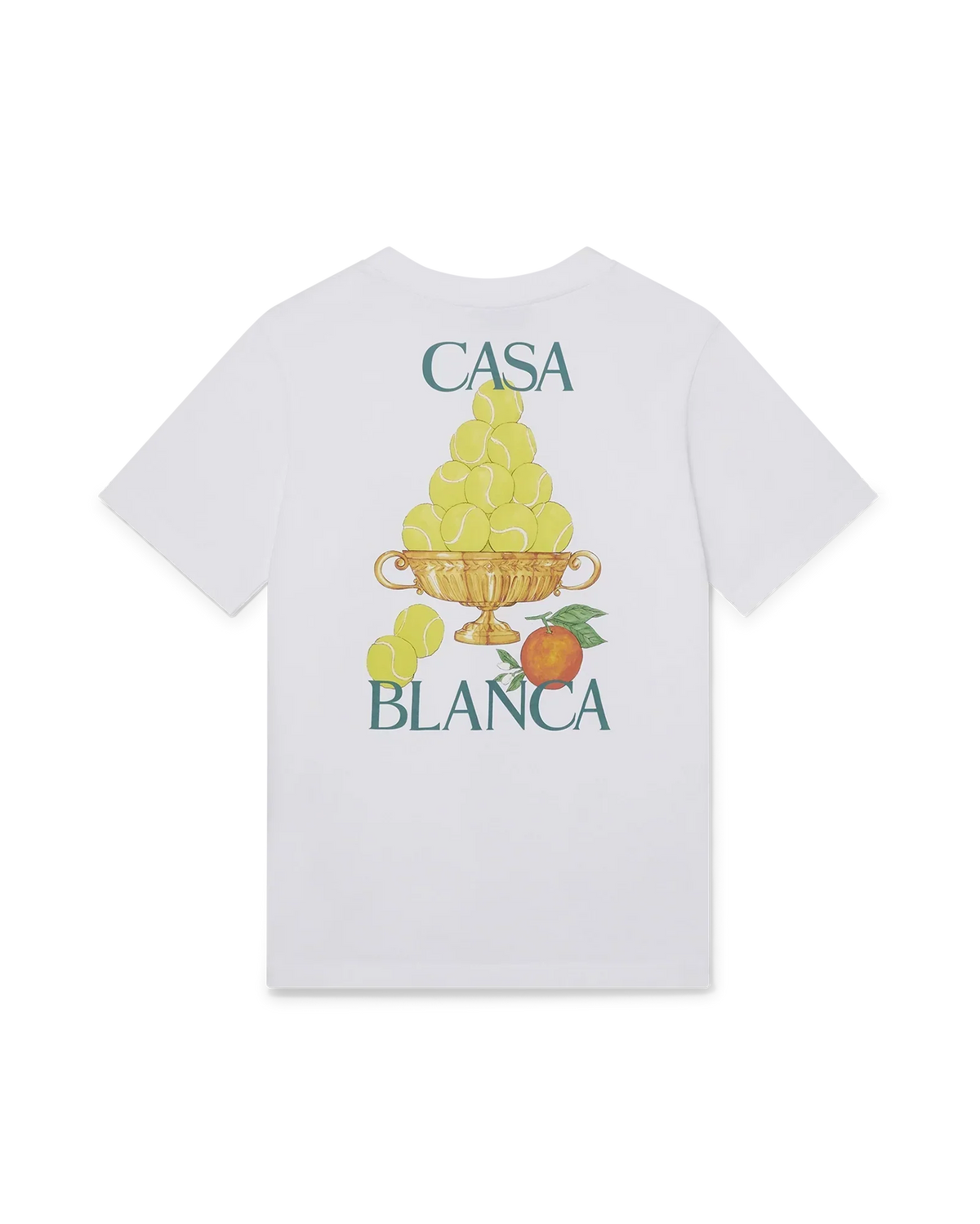 Le Triomphe De Tennis Short Sleeve T-Shirt | Casablanca Paris | Image 1