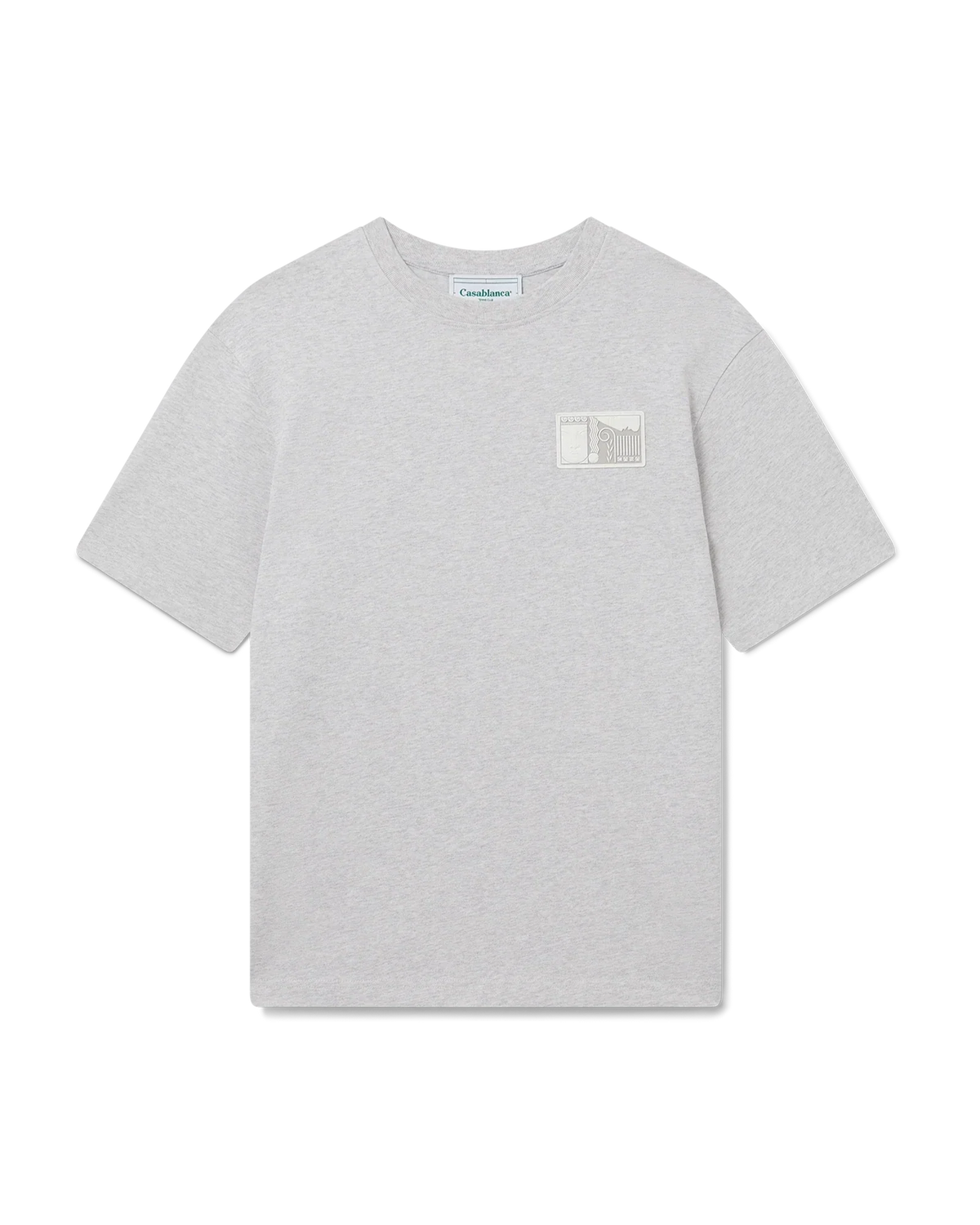 Tennis Statues Oversized Short Sleeve T-Shirt | Casablanca Paris | Image 1