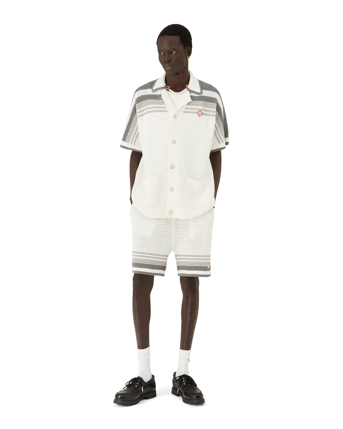 Tennis Crochet Shorts | Casablanca Paris | Image 2