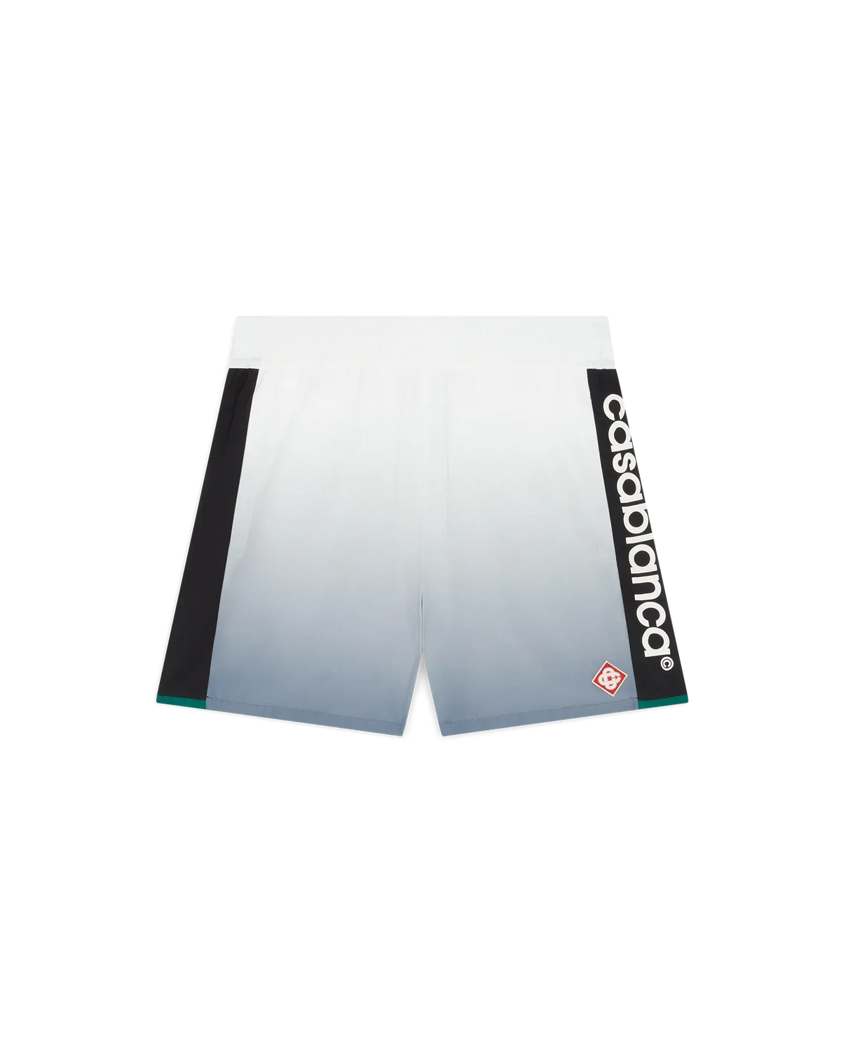 Silver Gradient Shellsuit Shorts | Casablanca Paris | Image 1