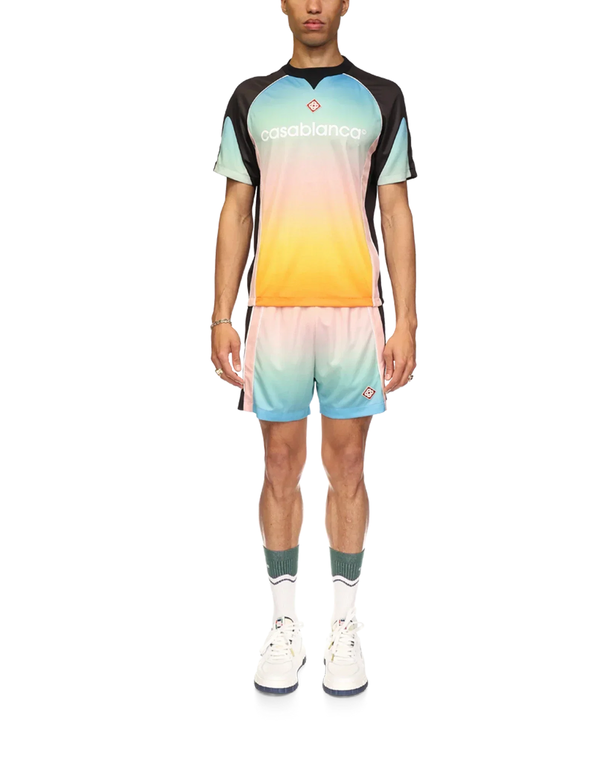 Pastel Gradient Football Shirt | Casablanca Paris | Image 2