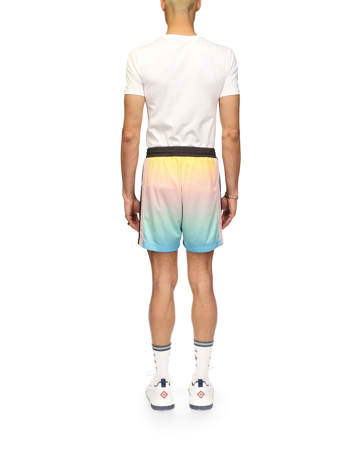 Pastel Gradient Football Shorts | Casablanca Paris | Image 4