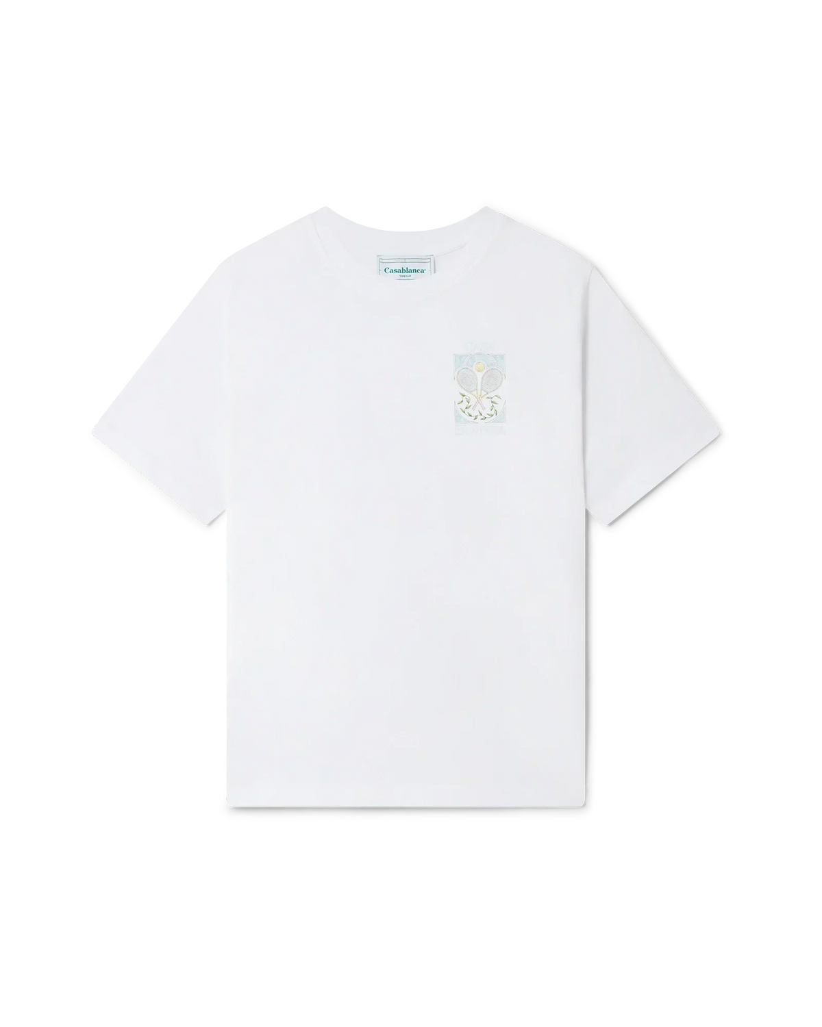 Tennis Pastelle Short Sleeve T-Shirt | Casablanca Paris | Image 2