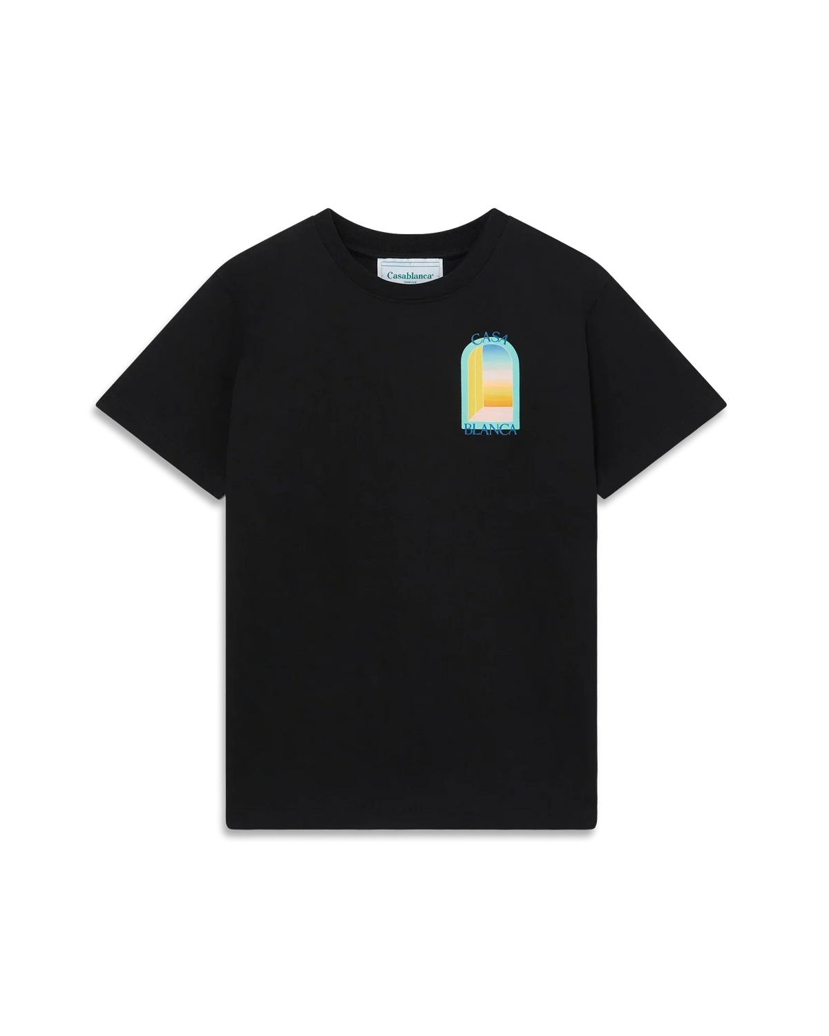 L'Arc Coloré Short Sleeve T-Shirt | Casablanca Paris | Image 2