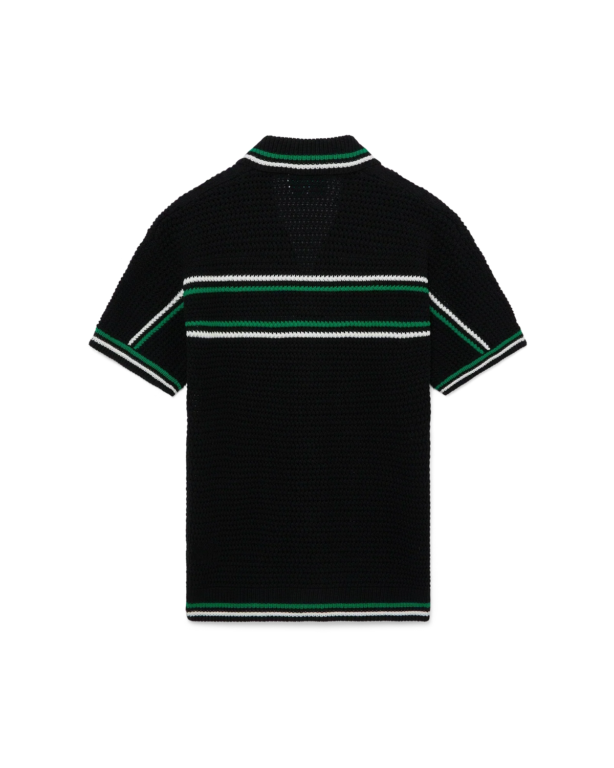 Tennis Short Sleeve Crochet Shirt | Casablanca Paris | Image 6