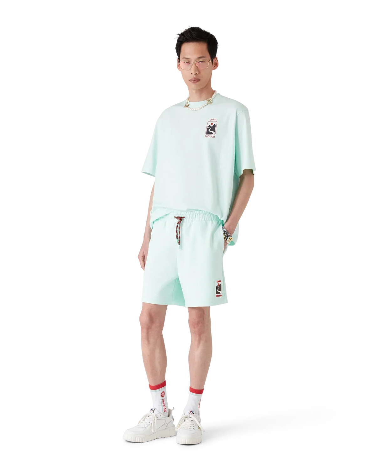 Sunset Valley Sweatshorts | Casablanca Paris | Image 2