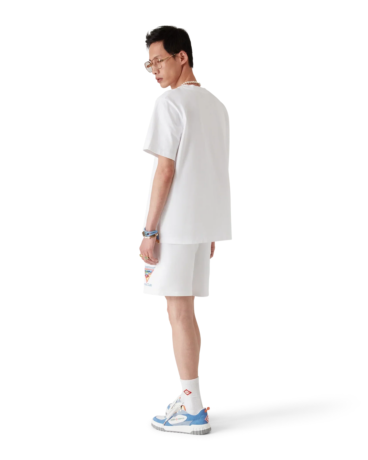 Tennis Club Icon Sweatshorts | Casablanca Paris | Image 3